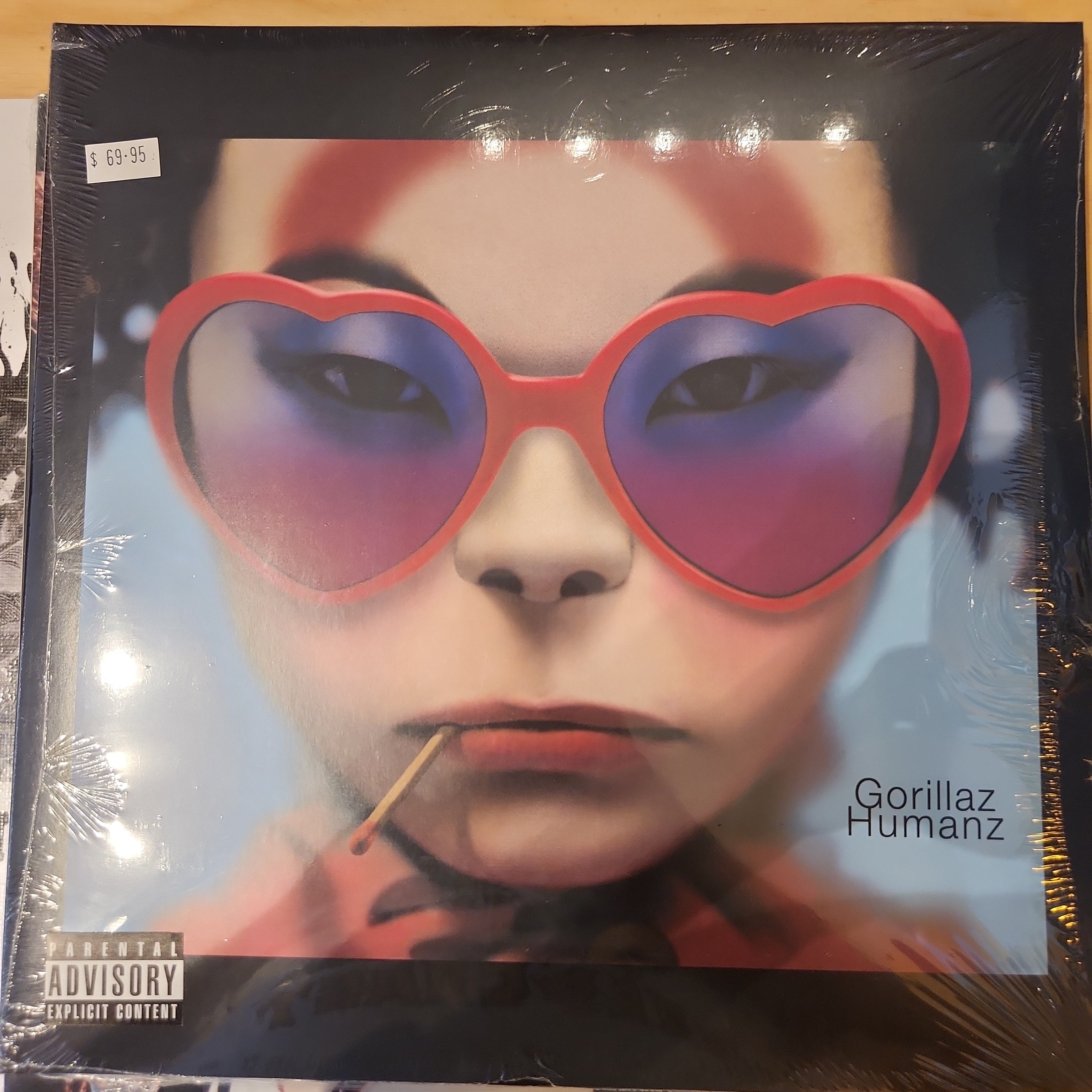 Gorillaz Humans Double Vinyl LP Record - Limited Edition Music Album for Collectors & Audiophiles - Perfect for Home Listening, Gifts & Vinyl Collections