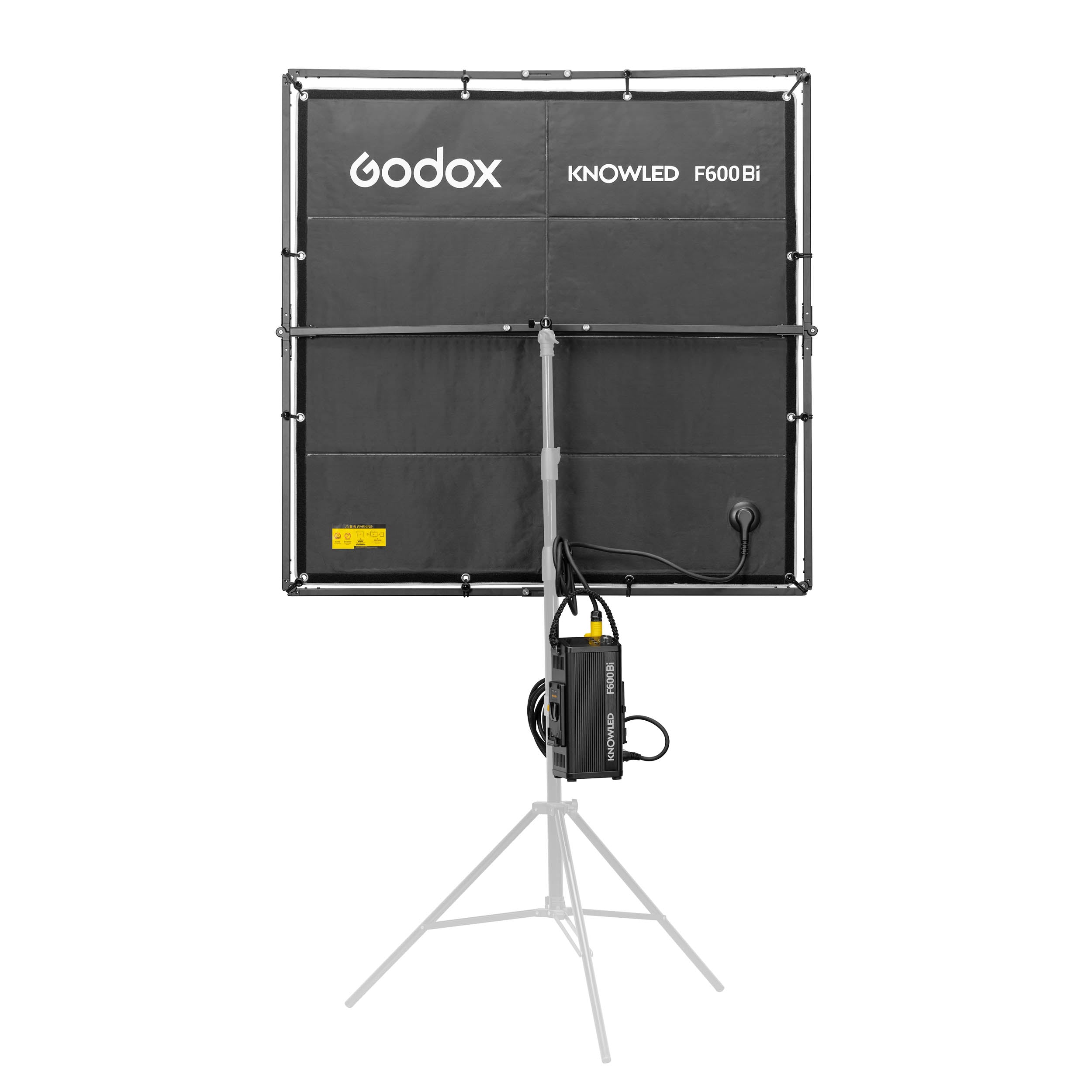 KNOWLED F600Bi 4x4 Feet IP65 Waterproof Flexible LED Panel - Professional Cine Lighting for Film Studio, Photography & Video Production