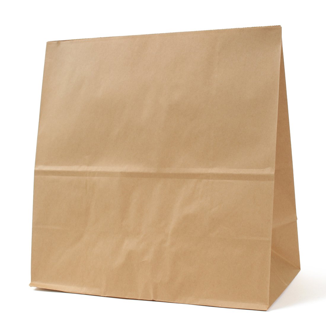 Eco-Friendly Unbleached Paper Bags with Gusset & Square Bottom - Pack of 100 Sheets (H1000) - Perfect for Retail, Gift Packaging & Grocery Shopping