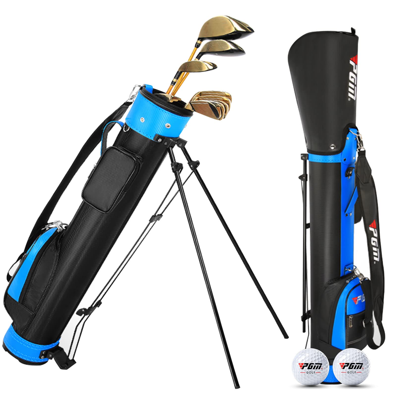 Premium Golf Stand Bag for Men & Women - Lightweight, Durable & Waterproof - Easy to Carry Sunday Golf Bag for Course & Travel - Perfect for Weekend Golfers & Frequent Travelers