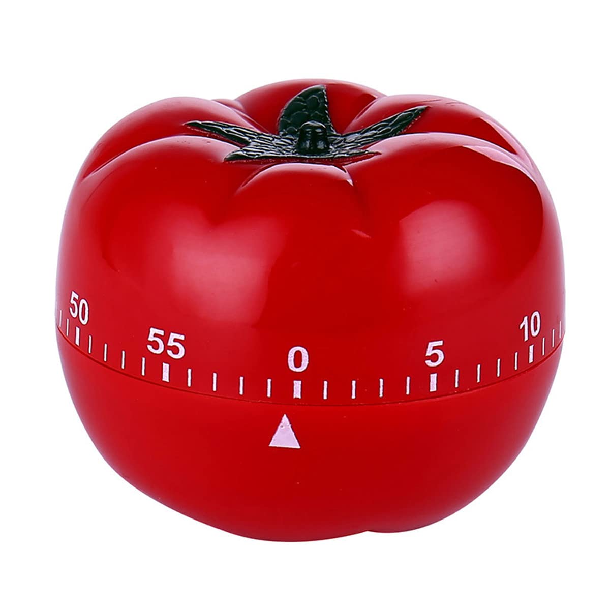 KOWAKA Cute Kitchen Timer - 60 Minute Mechanical Countdown Clock with Hours & Minutes - Kawaii Fruit Design (Tomato) - Perfect for Cooking, Baking, Studying & Kids Activities