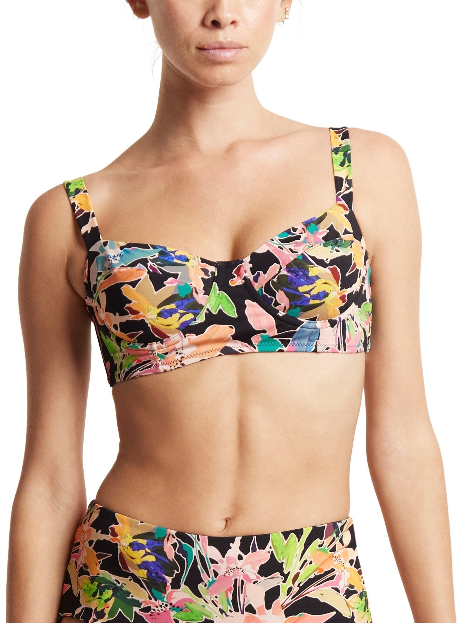 Balconette Bikini Top for Women - Sexy Push Up Swimwear with Adjustable Straps & Underwire Support | Perfect for Beach, Pool Party & Summer Vacation