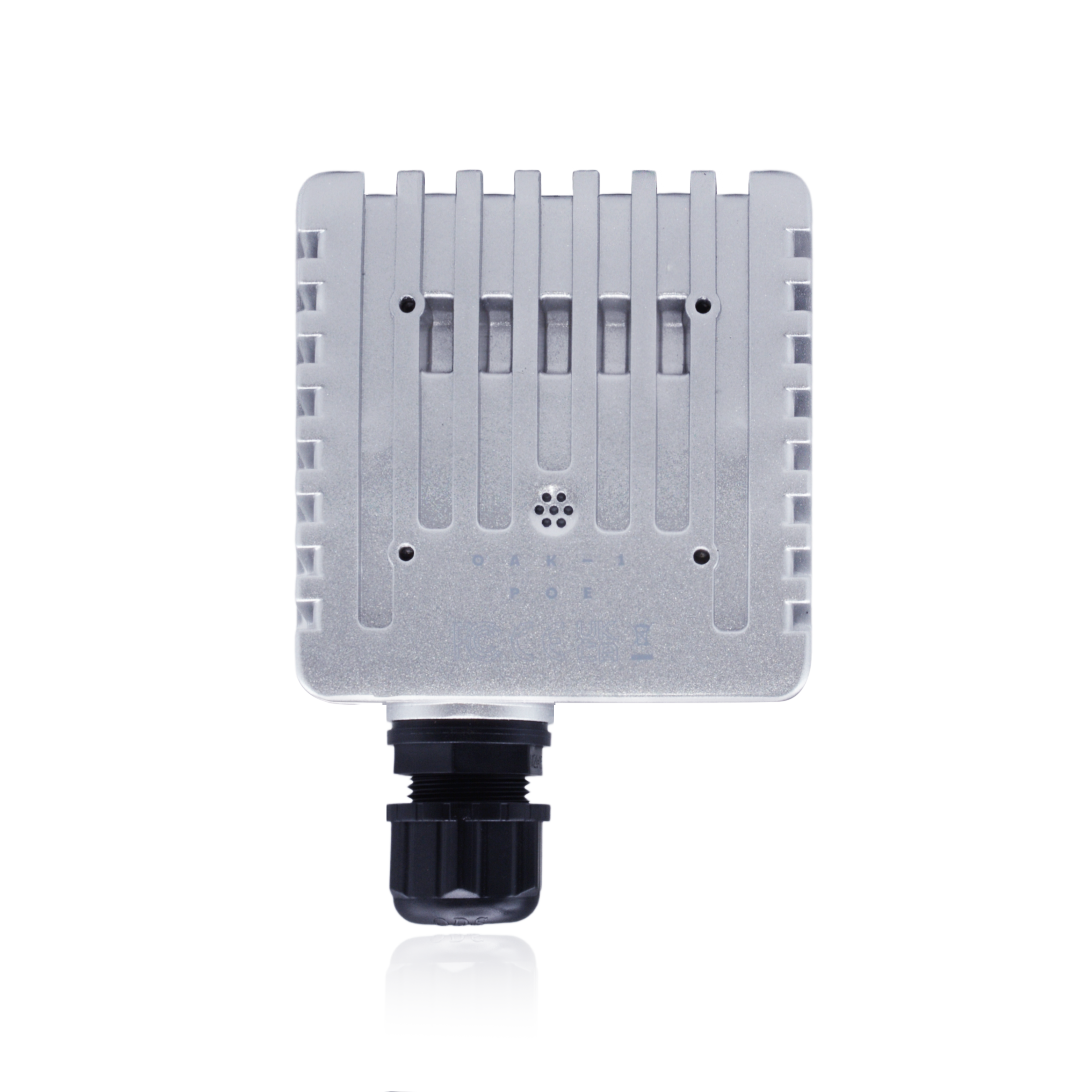 Premium Oak Wood 1 Port POE Injector - Power Over Ethernet Adapter for IP Cameras, Wireless Access Points & VoIP Phones | Indoor/Outdoor Network Installation