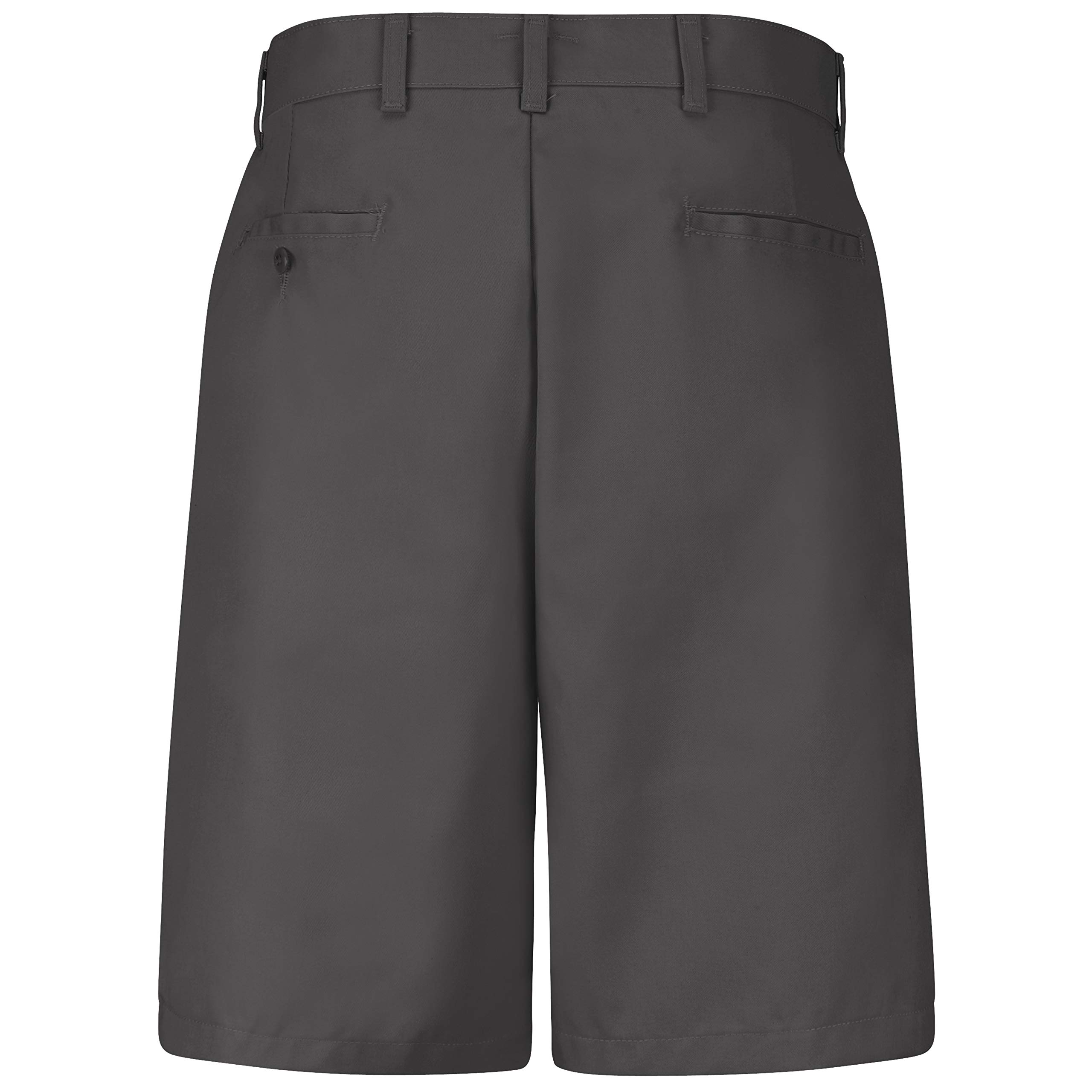 Red Kap Men's Plain Front Work Shorts - Durable & Comfortable for Construction, Landscaping & Outdoor Work