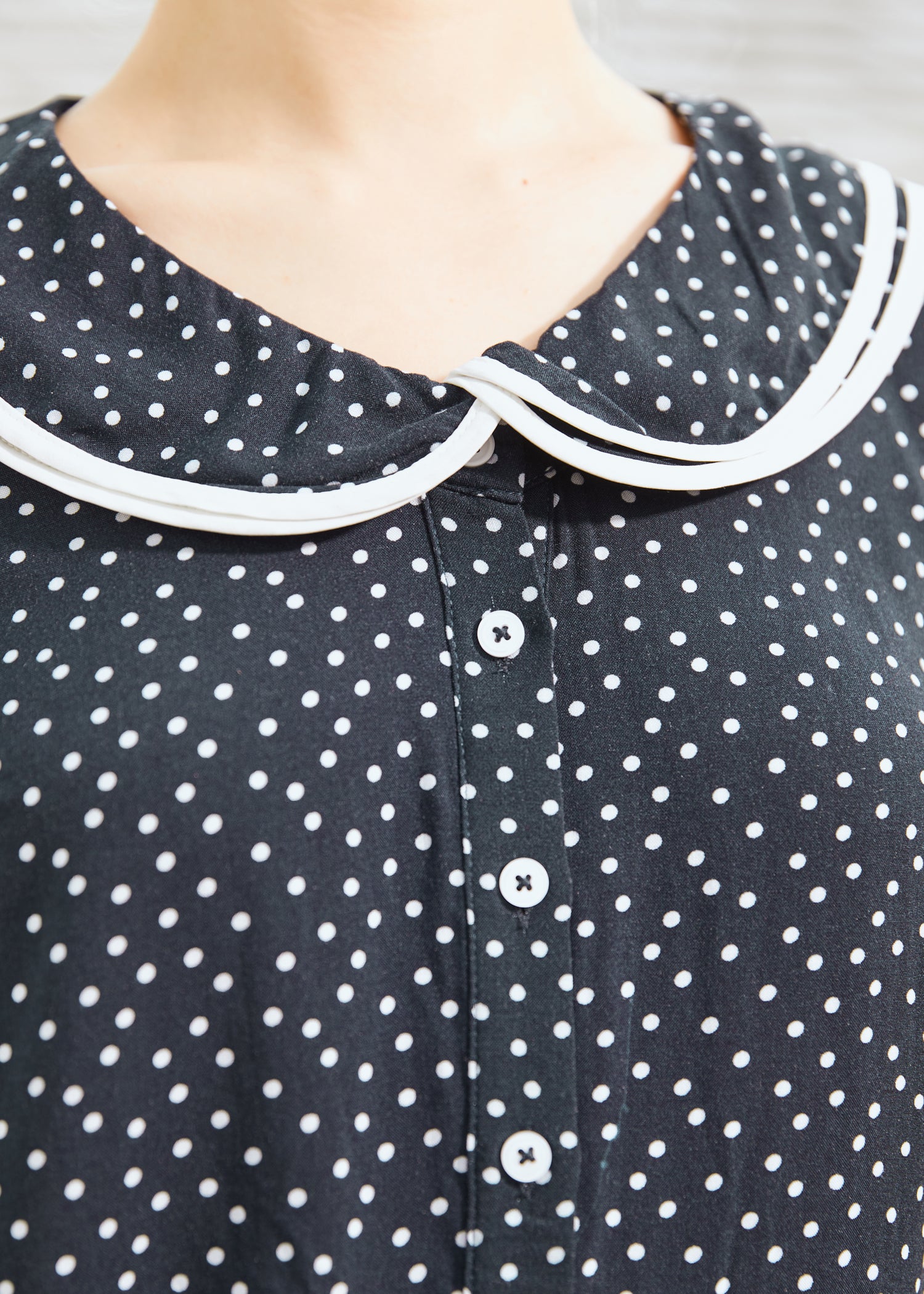 Polka Dot Blouse for Women - Stylish Floral Print Top for Casual & Office Wear - Perfect for Spring & Summer Outfits