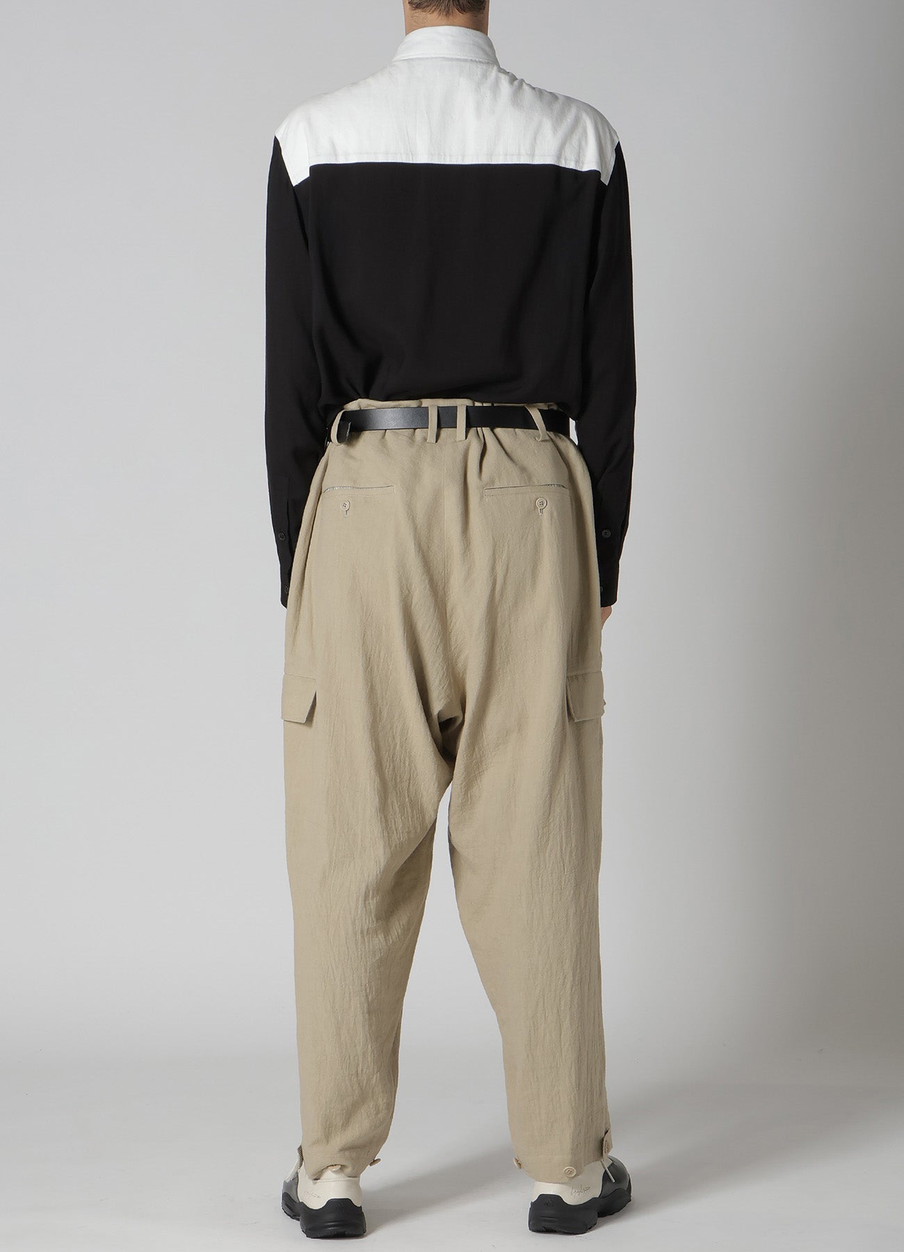 Soft Cotton Linen Viyella Wide Leg Pants with Adjustable Waist Tab - Comfortable & Stylish for Casual Wear, Office, and Travel