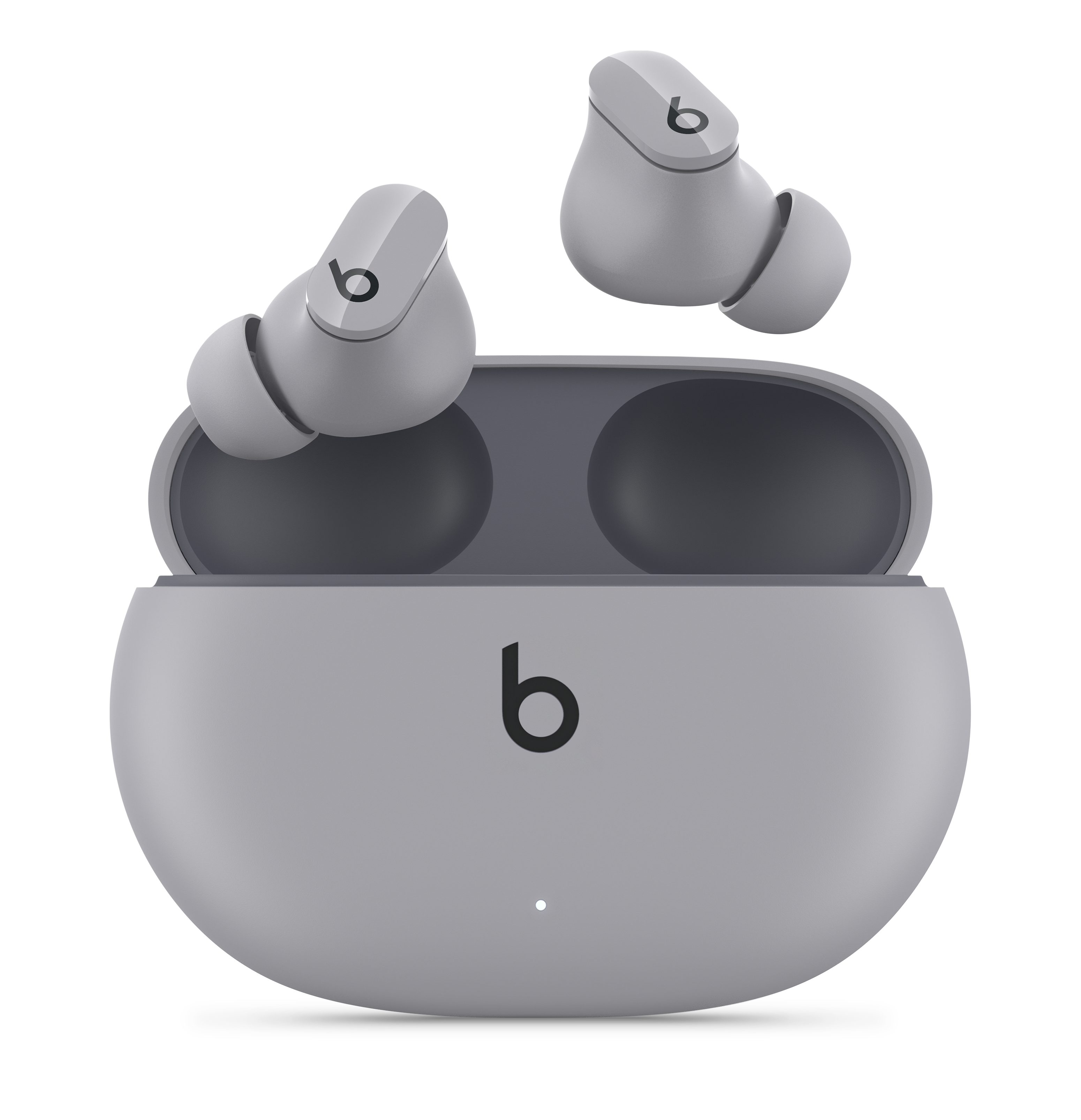 Beats Studio Buds - True Wireless Noise Cancelling Earbuds with Active Noise Cancellation, Moon Gray | Perfect for Workouts, Commuting & Travel