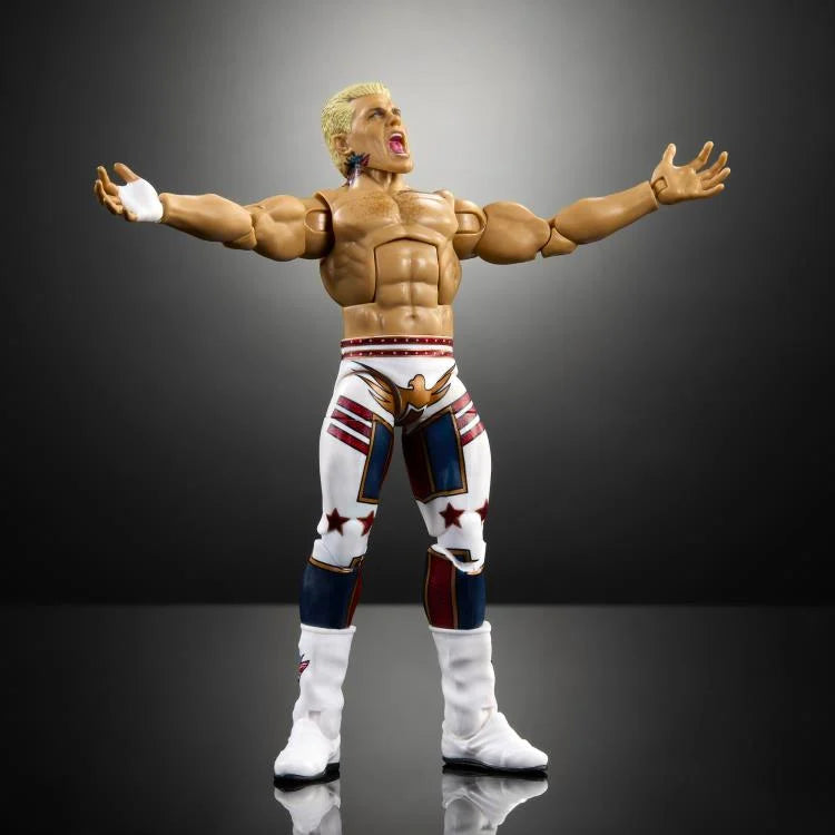 WWE Elite Collection Series 111 Cody Rhodes Action Figure - Authentic Wrestling Collectible for Fans & Display