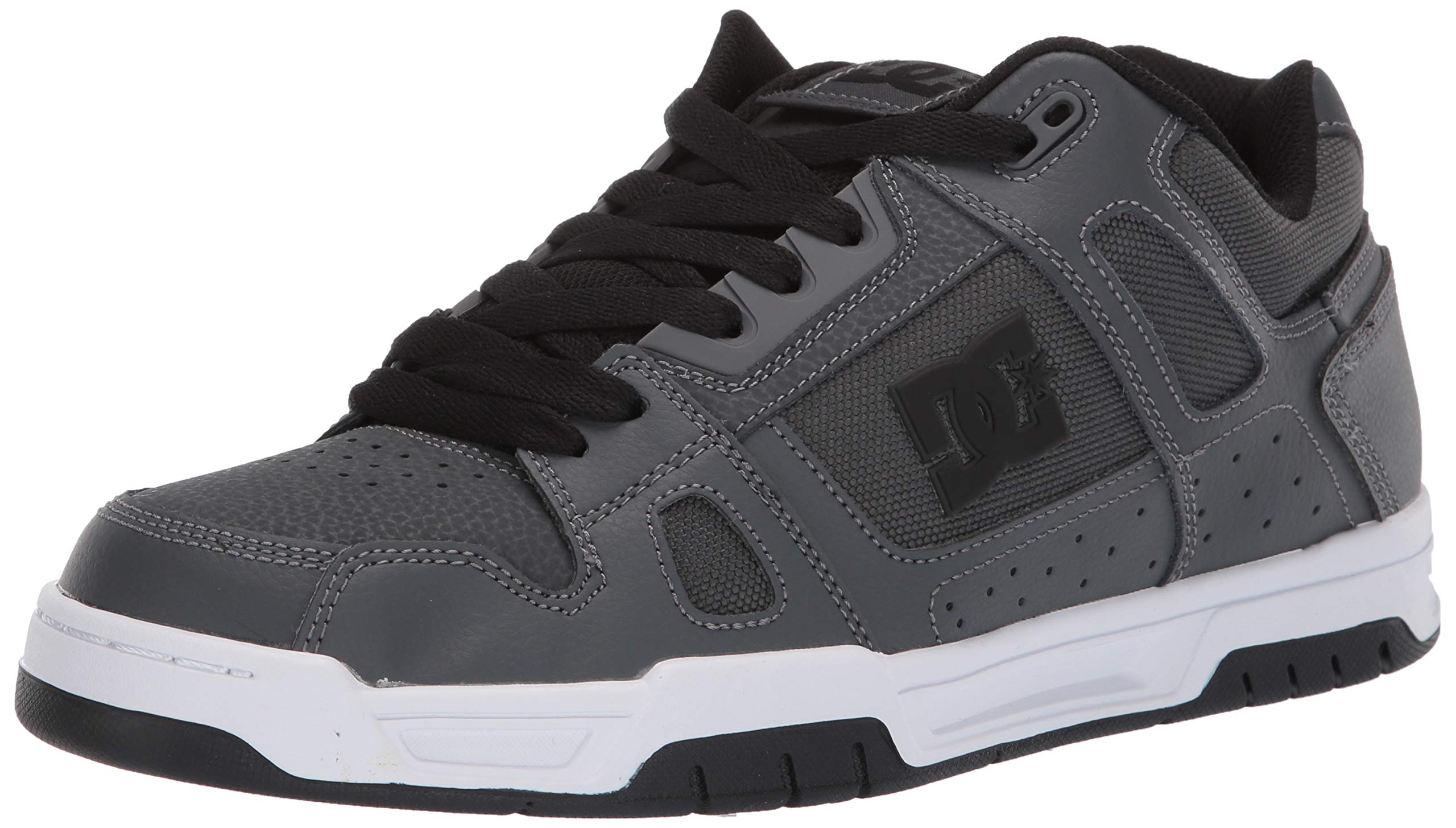 DC Men's Stag Low Top Skate Shoes - Lightweight & Durable Sneakers for Skateboarding, Streetwear & Casual Wear