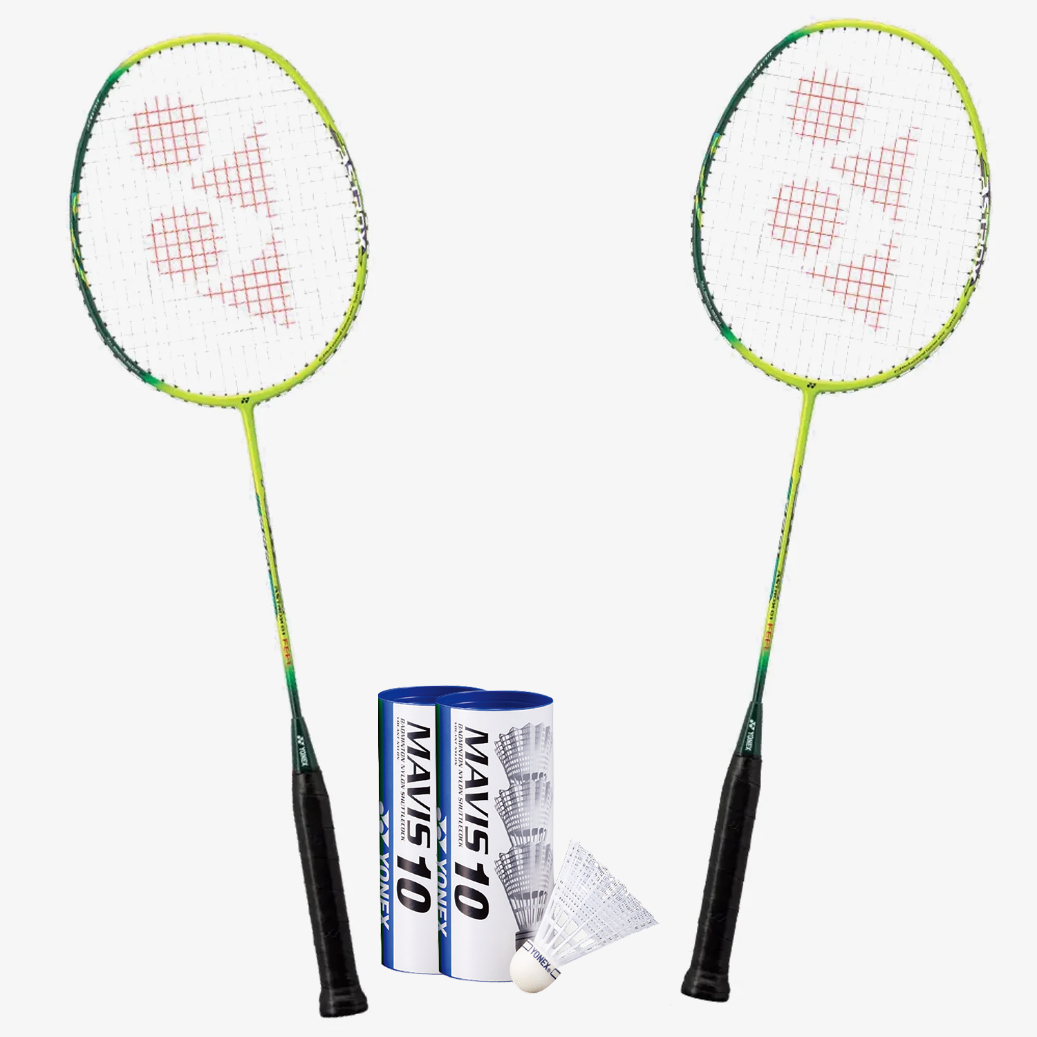 Yonex Astrox 01 Feel Badminton Racket Set with Shuttlecocks - Professional Badminton Equipment for Indoor & Outdoor Sports Games