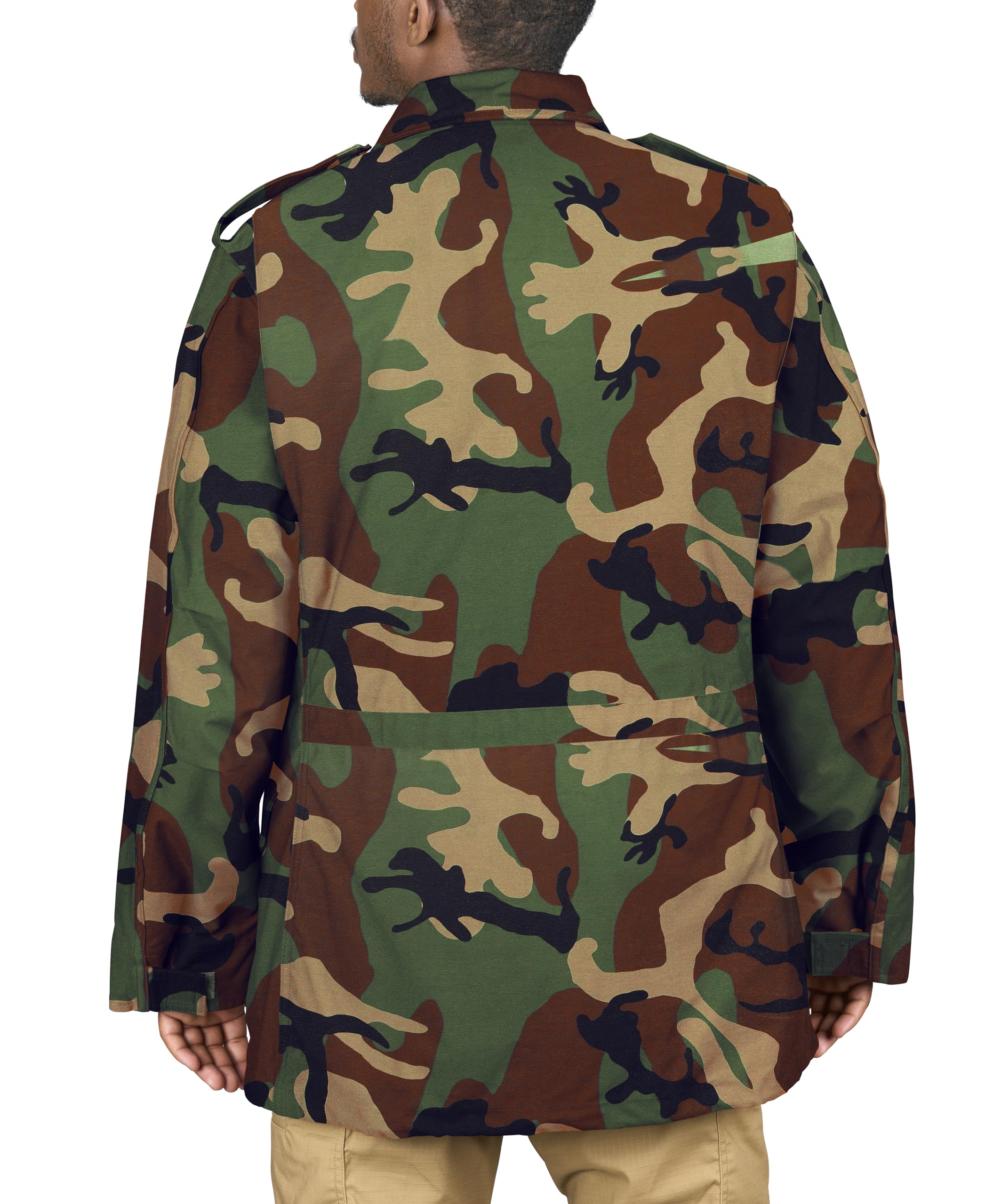 Propper Men's M65 Field Coat Jacket - Waterproof Military Style Outerwear for Hiking, Camping & Outdoor Adventures