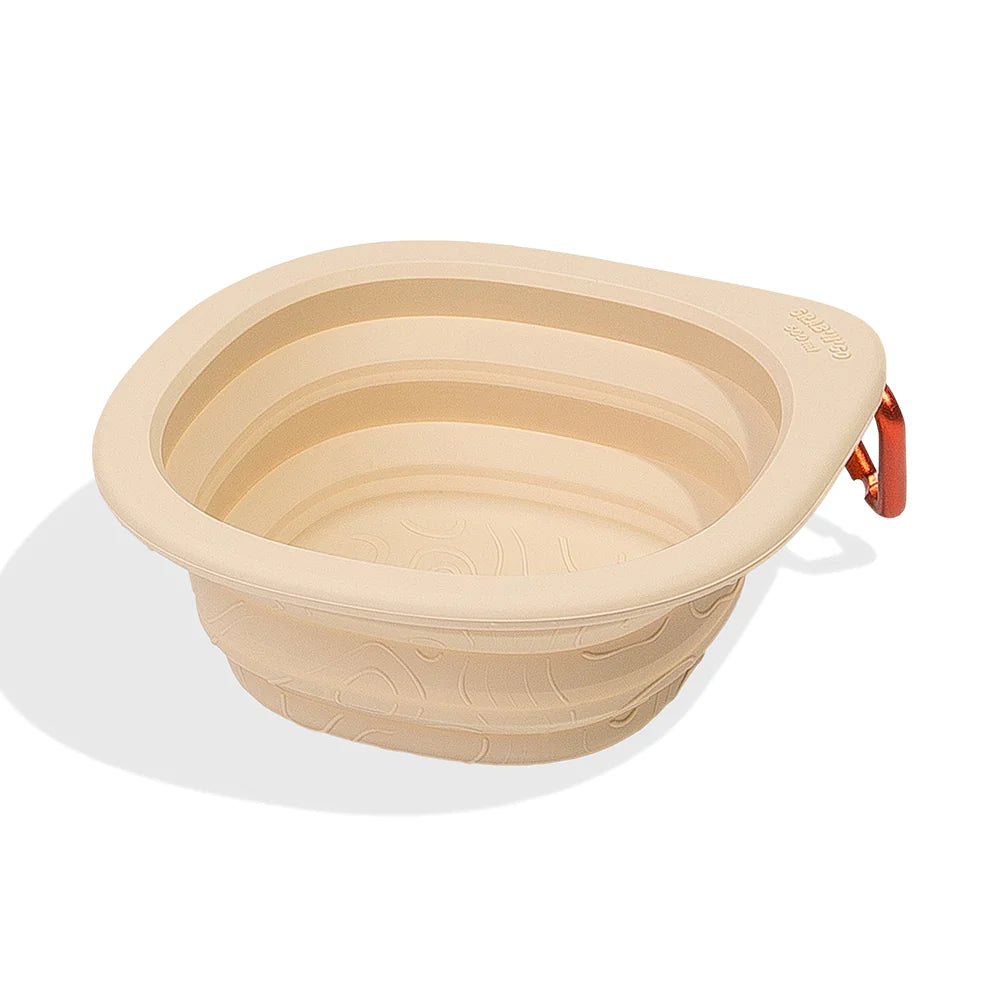 Zee.Dog Plato Go Bowl - Portable Dog Food & Water Bowl for Travel, Hiking, and Outdoor Adventures - BPA-Free, Collapsible Pet Bowl for Dogs & Cats