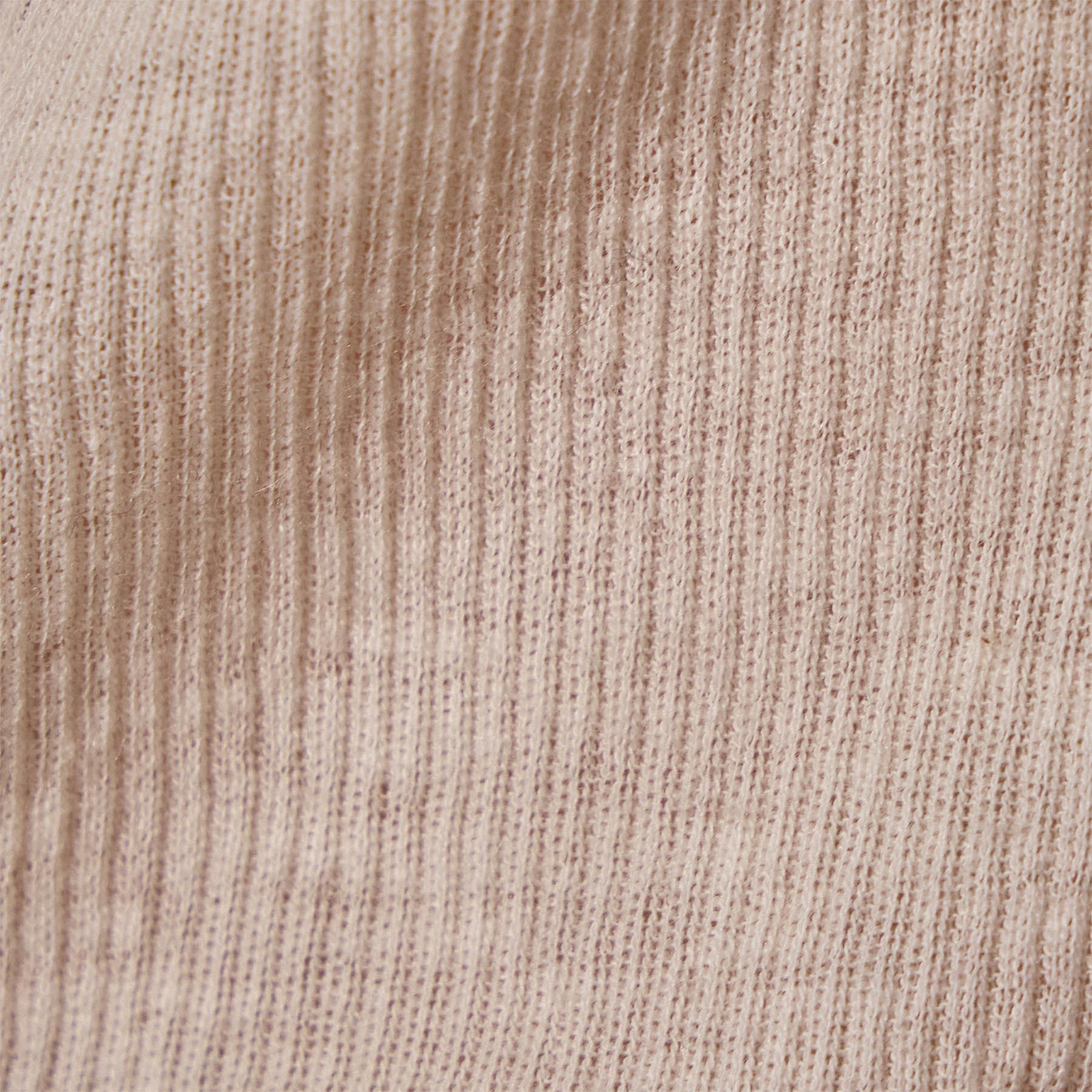 Soft Cotton Cashmere Blend Deep V Neck T-Shirt for Women - Ivory - Comfortable & Stylish for Casual Wear, Layering & Everyday Outfits