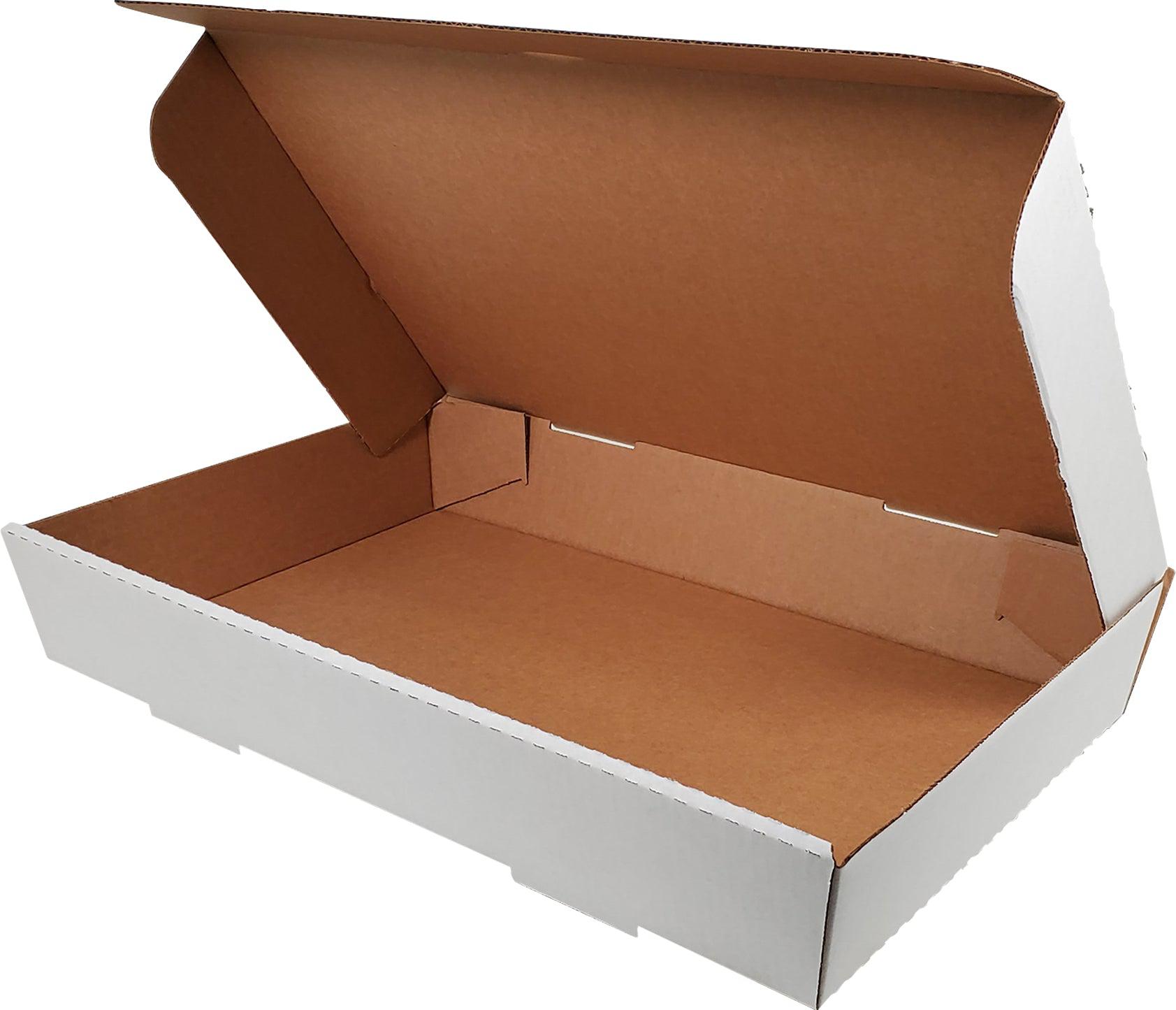 Premium White Full-Size Catering Box - Durable Disposable Food Containers for Parties, Events & Restaurant Takeout
