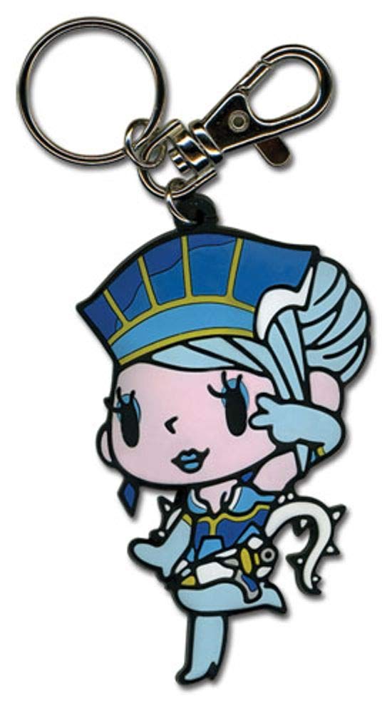 Blue Rose SD PVC Keychain - Tiger & Bunny Anime Collectible - Perfect for Backpacks, Keyrings & Cosplay Accessories