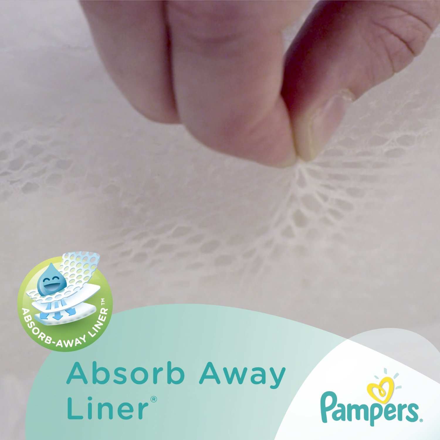 Pampers Swaddlers Sensitive Disposable Diapers - Newborn Size 0 (Up to 10 lbs) - 80 Count - Hypoallergenic & Ultra Absorbent - Perfect for Overnight Protection & Sensitive Baby Skin