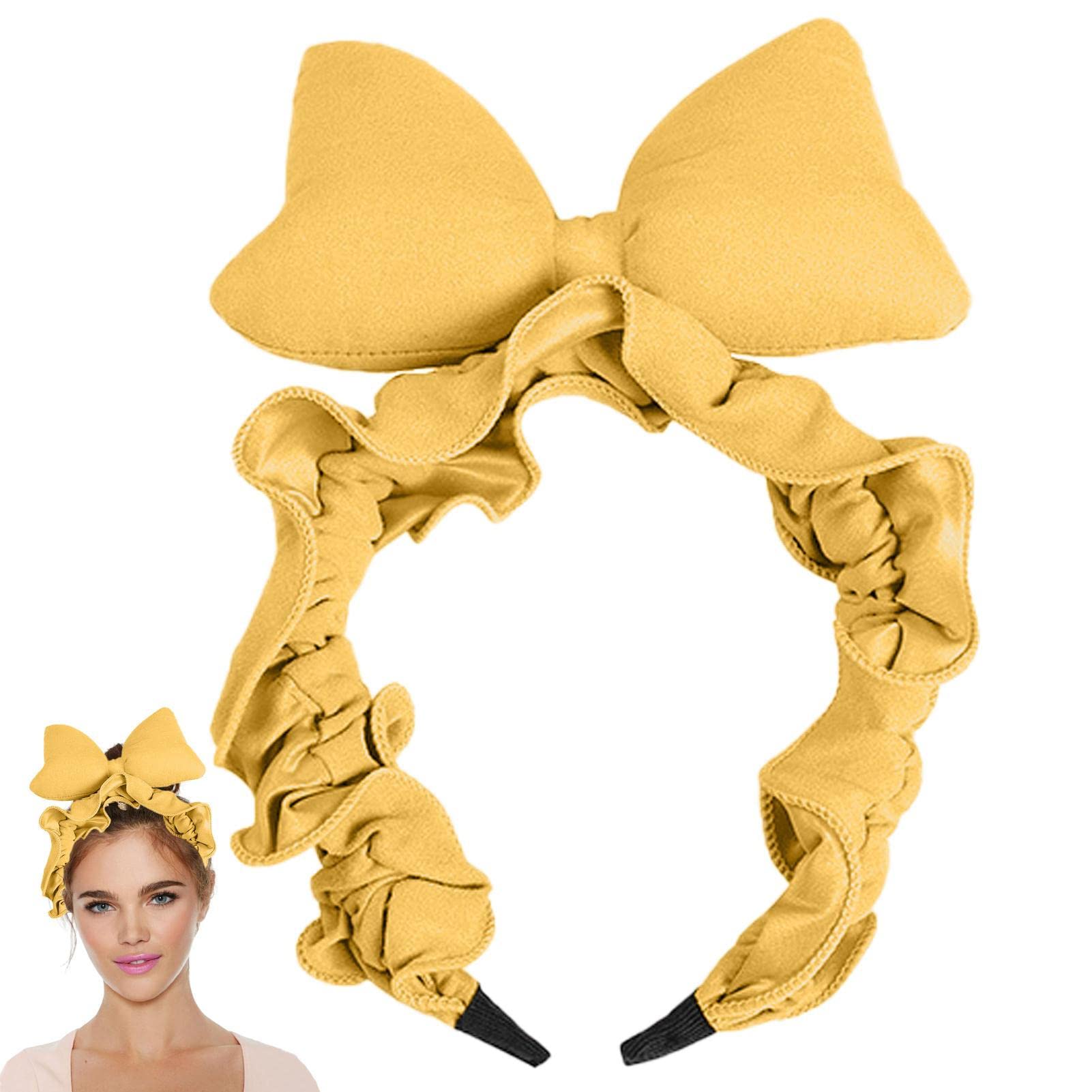 Elegant Bow Headband for Women & Girls - Stretchable Hair Bands with Cute Bows - Perfect for Weddings, Parties, and Everyday Fashion Accessories