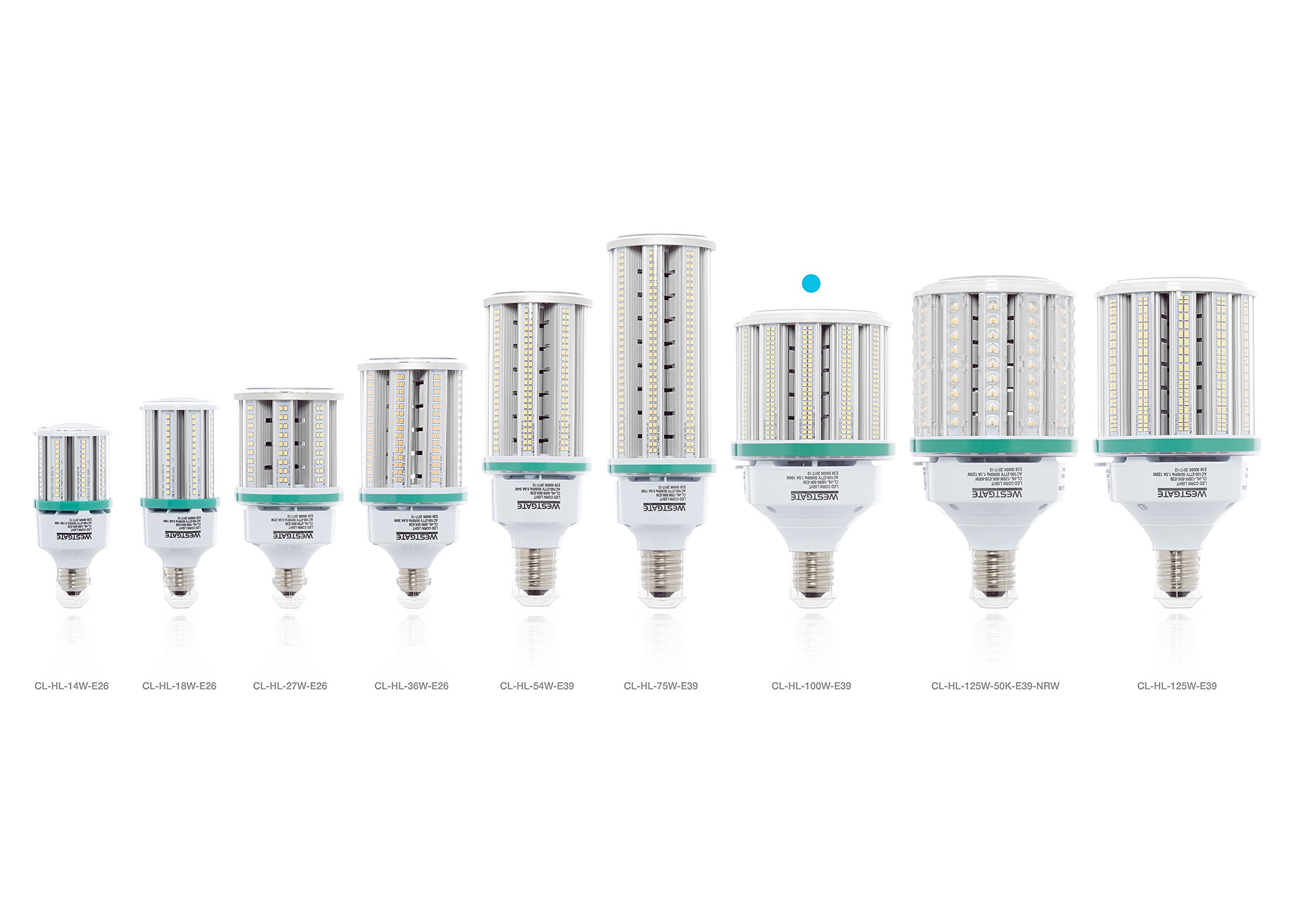 Westgate Lighting 100W LED Corn Bulb - 3000K Warm White, High Lumen, CRI>80, 360° Beam Angle - Energy Efficient Outdoor Lighting for Parking Lots, Warehouses & Backyards