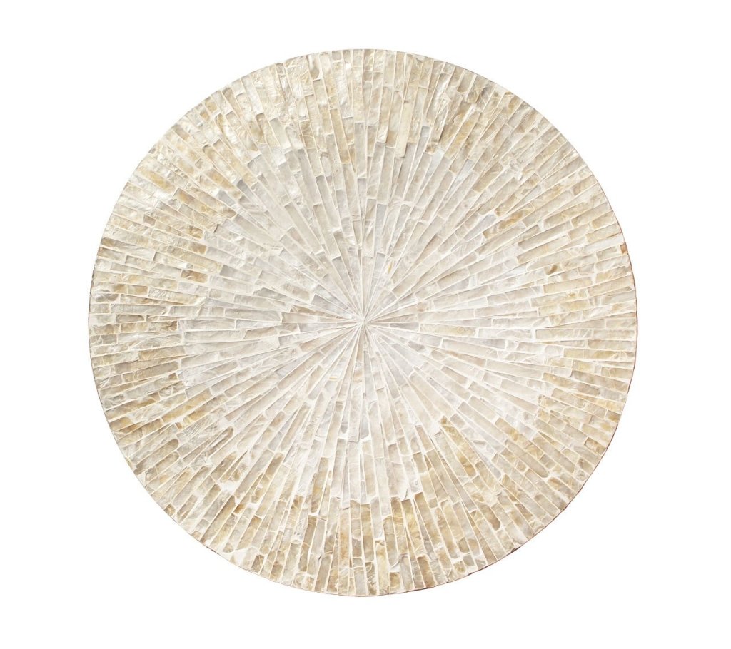 Byzantine Ivory & Gold Placemats Set of 4 - Elegant Table Decor for Dining, Parties & Home Entertaining