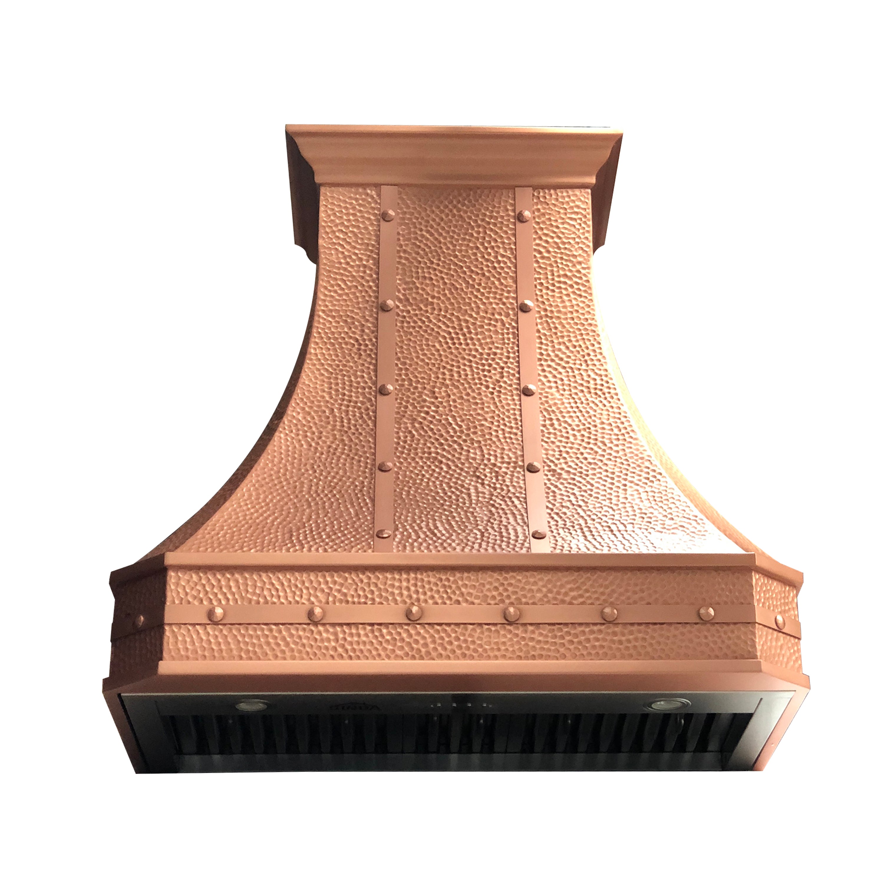 Premium RHM Custom Solid Copper Range Hood - CT VH03STR | Durable & Stylish Kitchen Ventilation for Modern Homes | Perfect for Gourmet Cooking & Open-Concept Kitchens