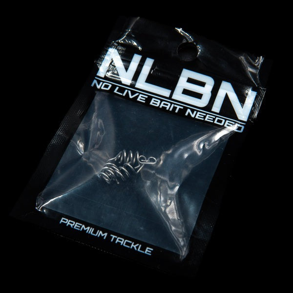 NLBN No Live Bait Needed Screw Locks - Secure Fishing Lures for Bass, Trout & Saltwater Fishing | Easy-to-Use Artificial Bait Holder for Freshwater & Ocean Angling