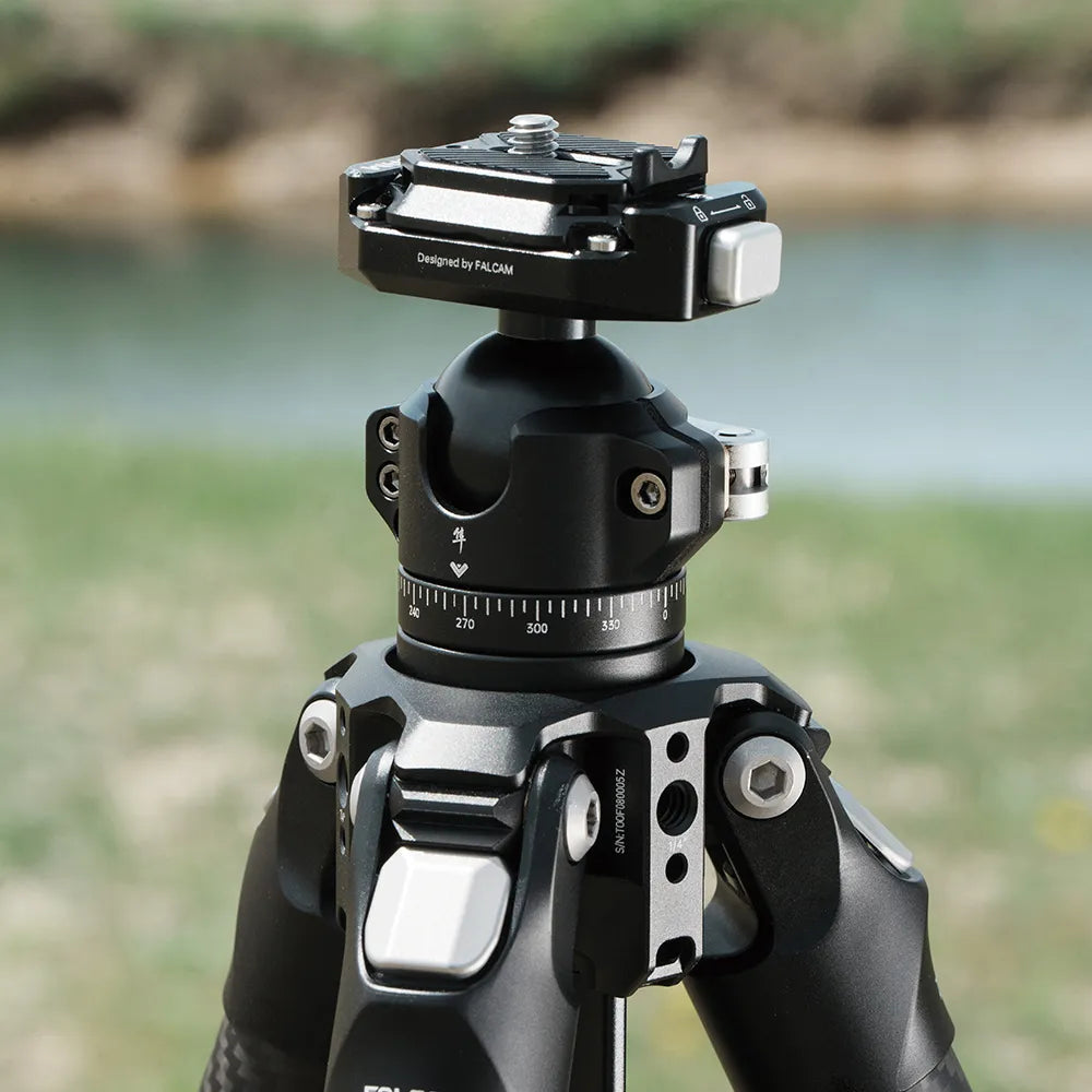 Ulanzi Falcam TreeRoot Quick Lock Lite Travel Tripod - Compact & Lightweight Camera Tripod for DSLR, Mirrorless, Smartphones - Perfect for Travel, Vlogging, Hiking & Outdoor Photography