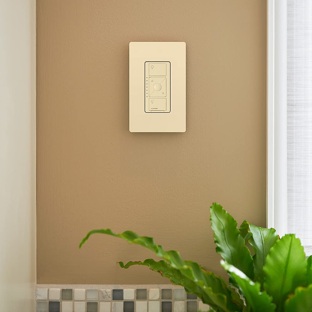 Lutron Caseta Smart Dimmer Switch ELV+ (Requires Lutron Hub) - 250W LED, Single-Pole/3-Way, Neutral Wire Needed - PD-5NE-WH 8-Pack in White - Perfect for Smart Home Lighting Control in Living Rooms, Bedrooms & Kitchens