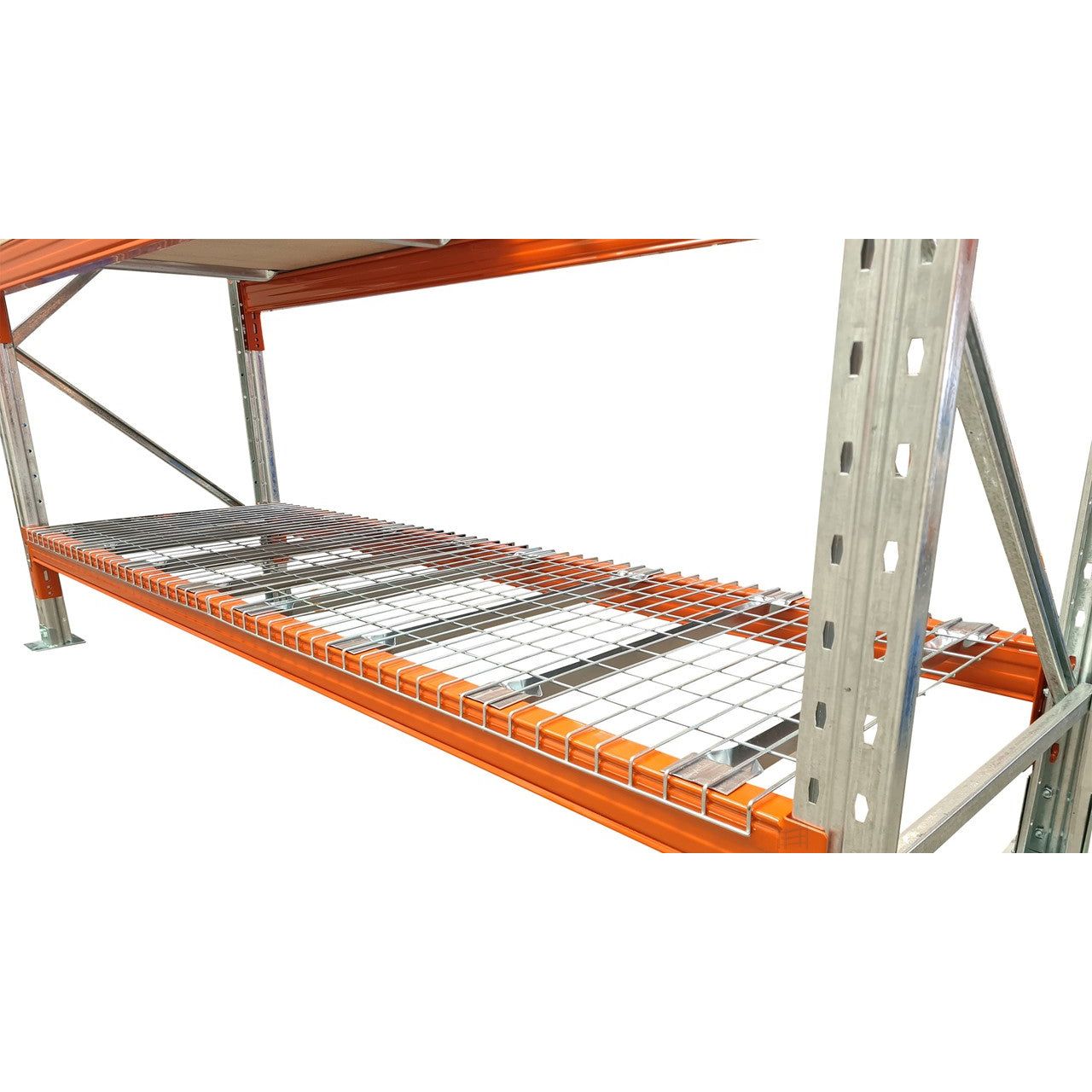 Heavy Duty Mesh Deck 1250mm x 840mm - 1000kg Capacity 4 Bar Pallet Racking Shelf for Warehouse Storage & Industrial Organization