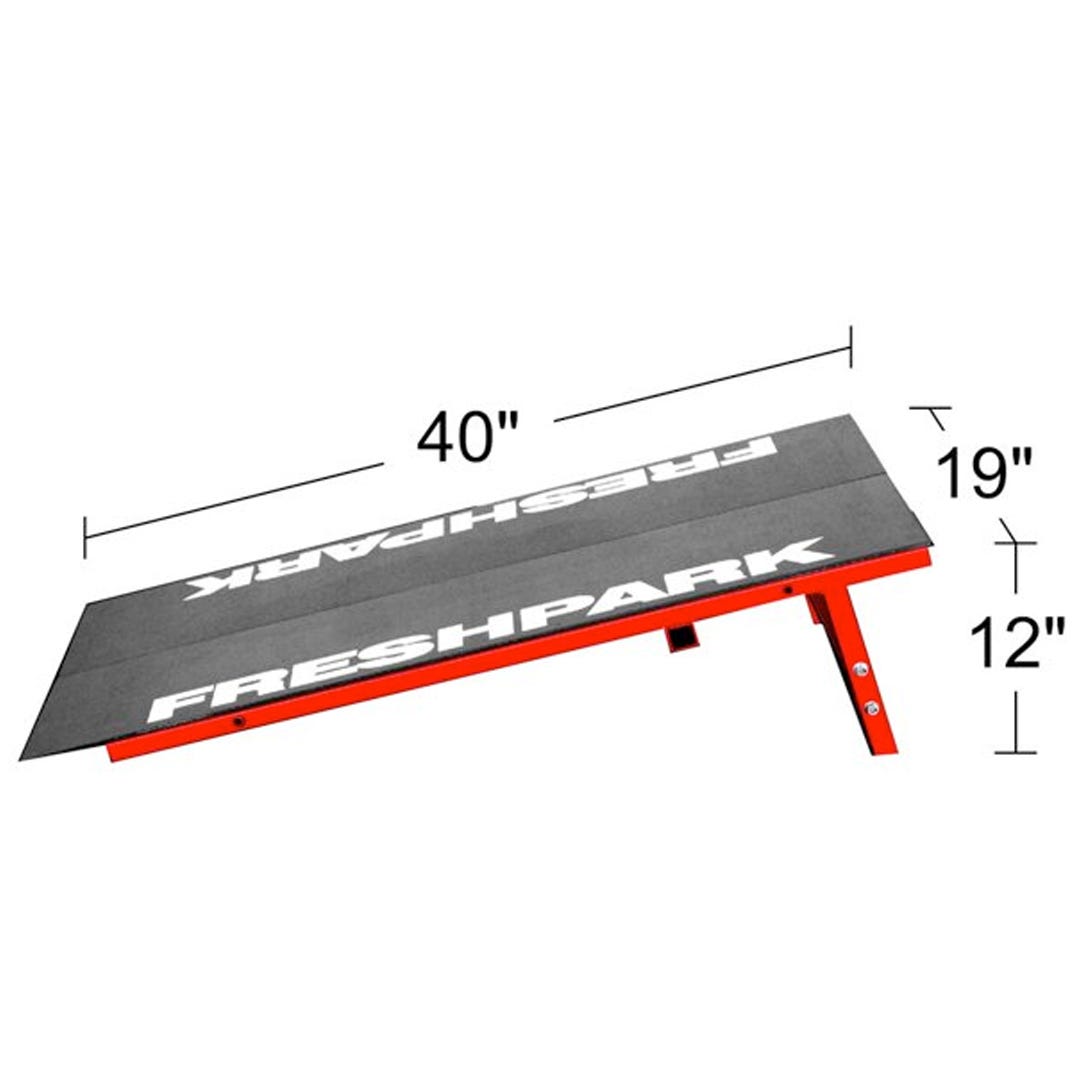 Fresh Park Mini Wedge Kicker - Portable Soccer Training Aid for Kids & Adults - Perfect for Backyard Practice, Skill Drills & Solo Training Sessions