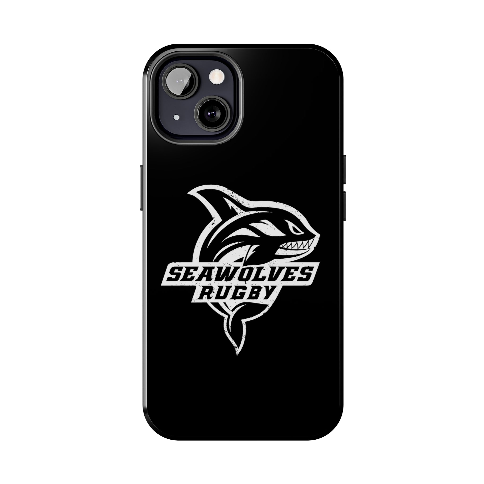 Seawolves Black Rugged Phone Case - Durable & Shockproof Protection for iPhone & Android - Perfect for Outdoor, Sports & Daily Use