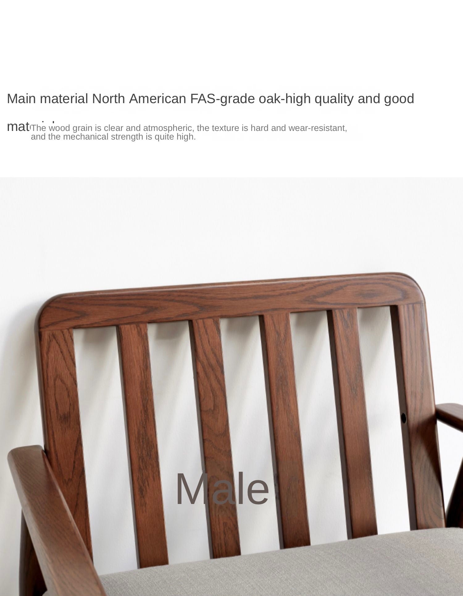 Solid Oak Wood Walnut Finish Leisure Combination Set - Perfect for Living Room, Bedroom, or Office Furniture