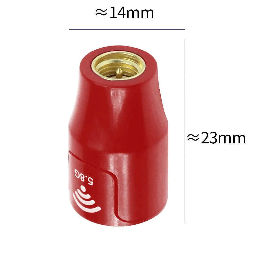 Lollipop 4 2.6dBi 5.8GHz Omni RHCP SMA FPV Stubby Antenna (2 Pack) - Compatible with DJI, FPV Drones and Racing Quadcopters for Enhanced Signal Performance