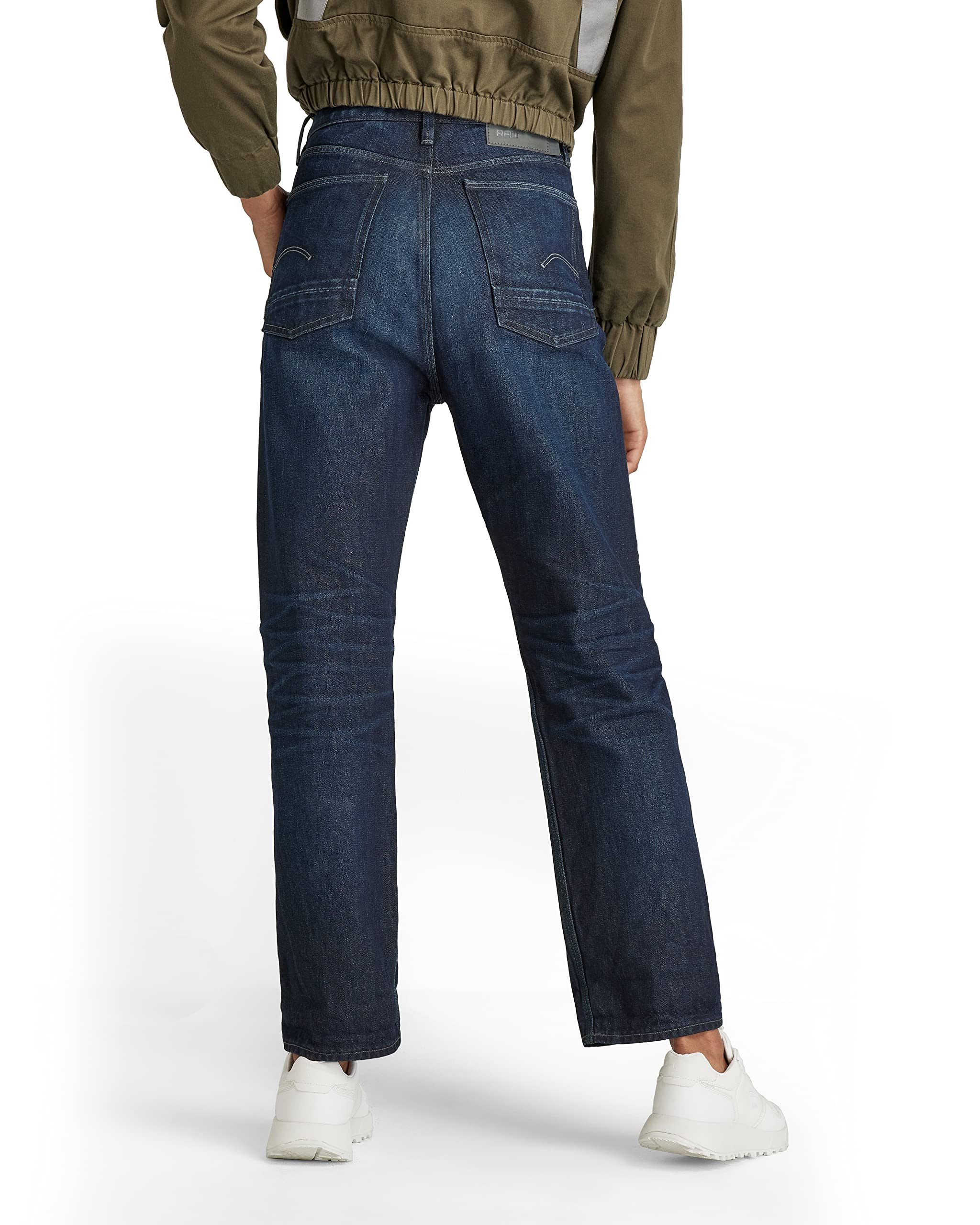 G-STAR Women's Type 89 Real Boyfriend Fit Jeans - High Waist Distressed Denim Pants for Casual Wear & Street Style Outfits