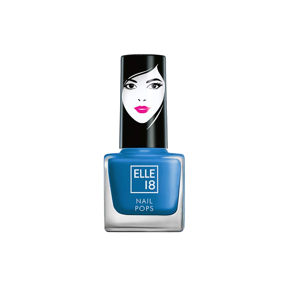 Elle 18 Nail Pops Nail Polish Combo Set - Shades 155 & 156 (15ml) | High Gloss Finish | Long-Lasting Wear | Perfect for Manicures, Pedicures & Nail Art | Salon-Quality At Home