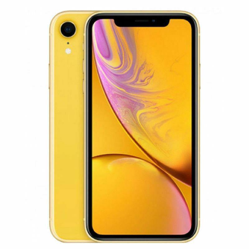 Refurbished iPhone XR 128GB Unlocked - Yellow (No Face ID) | Eco-Friendly Smartphone for Work, Travel & Everyday Use