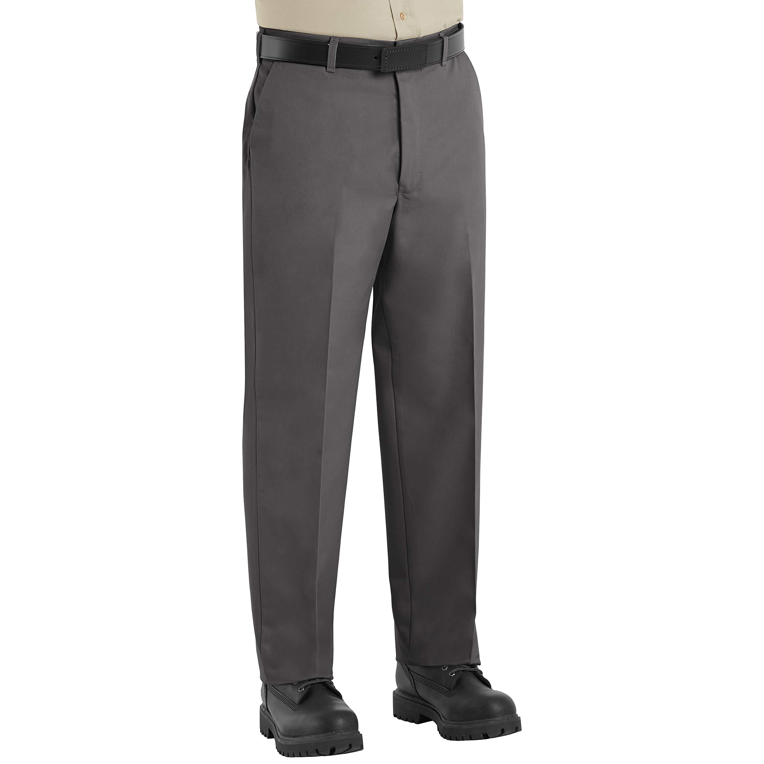 Red Kap Red-E-Prest Work Pants for Men - 38x29 Charcoal Gray Durable Workwear | Perfect for Construction, Warehouse & Industrial Jobs