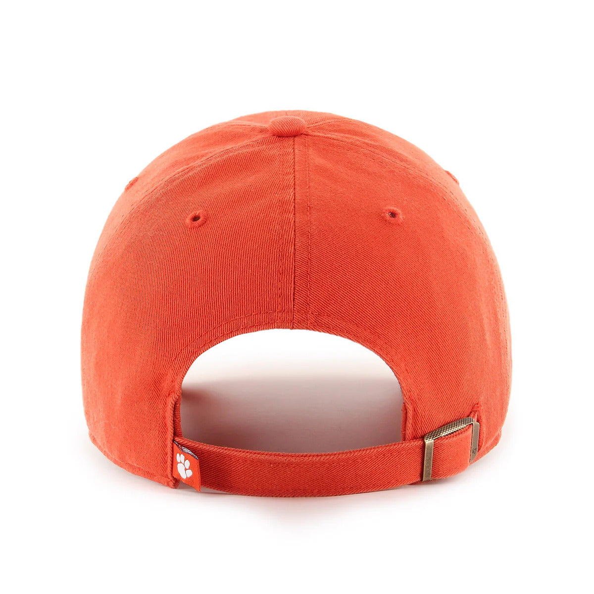 47 Brand Clemson Tigers Cleanup Adjustable Hat - Orange | Adjustable Snapback Cap for Men & Women | Perfect for Game Day, Tailgating & Outdoor Activities