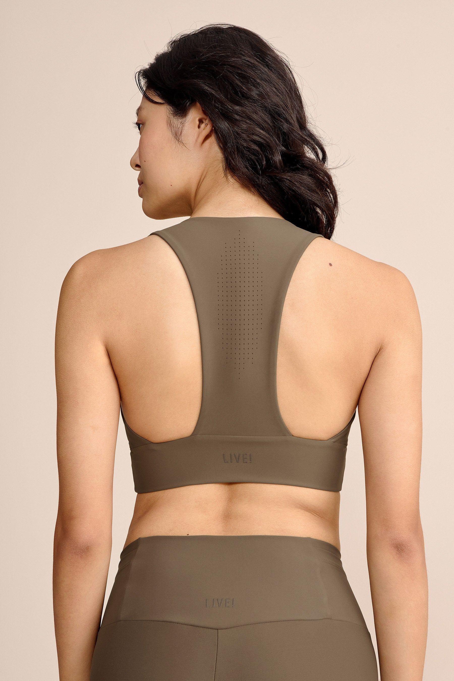 High-Performance Neo Laser Racerback Sports Bra for Women - Moisture-Wicking Workout Top for Running, Yoga & Gym - Comfortable Support for Active Lifestyles