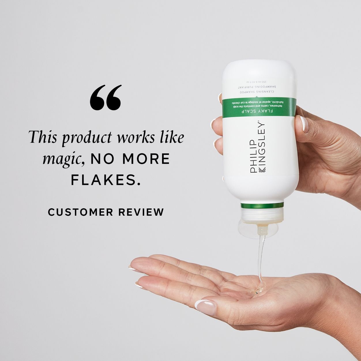 Flaky Scalp Cleansing Shampoo for Dandruff Relief & Scalp Care - Soothes Itchy Scalp & Removes Flakes - Perfect for Daily Hair Wash & Scalp Treatment