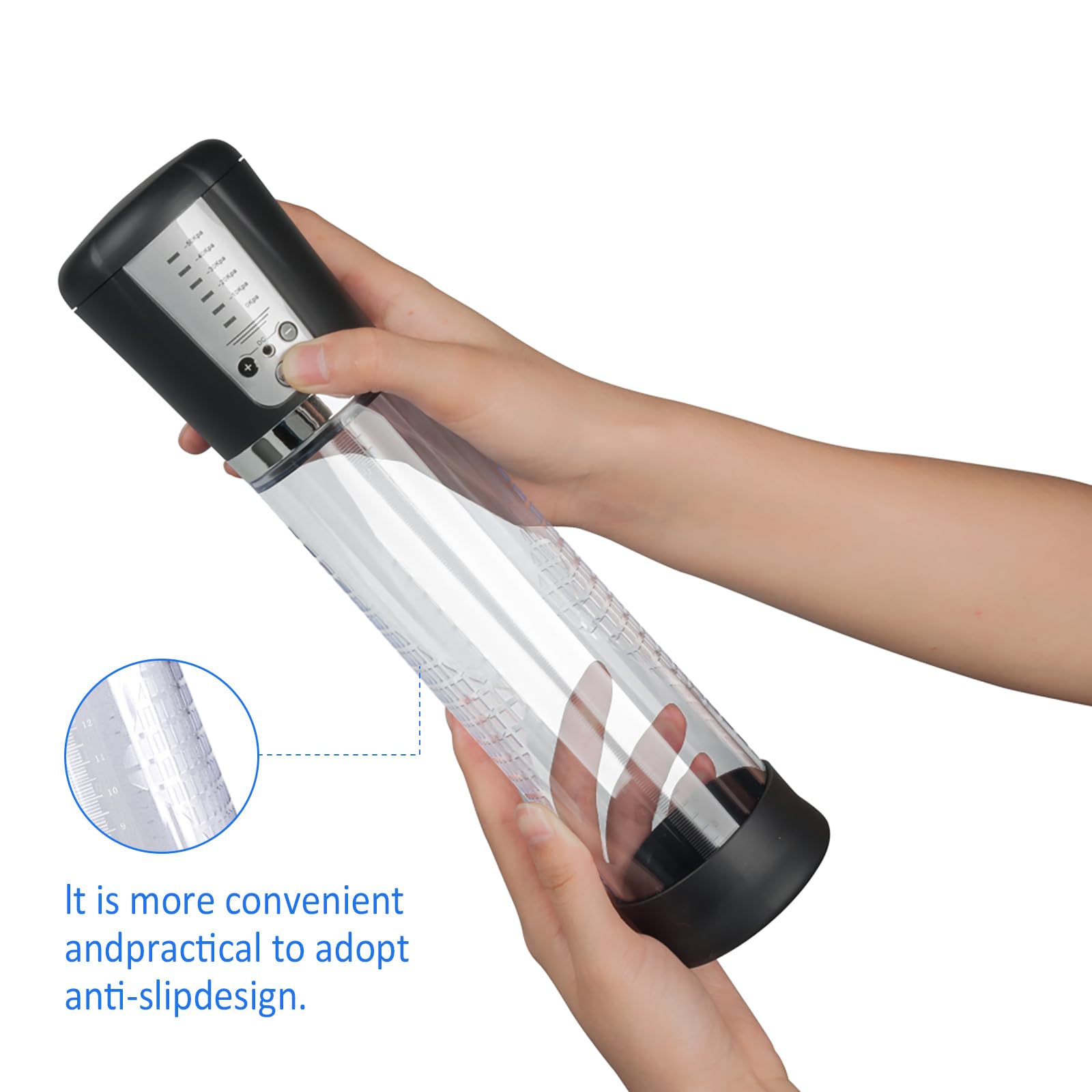 Premium Manual Penis Pump for Men - Vacuum Enlargement Device with Comfort Sleeve for Enhanced Size & Performance | Adult Male Enhancement for Better Intimacy & Confidence