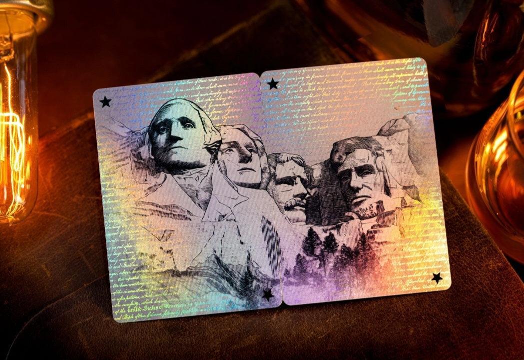 Holographic Legal Tender Version II Playing Cards - Premium Collectible Deck by Kings Wild Projects | Perfect for Magic Tricks, Cardistry & Poker Games
