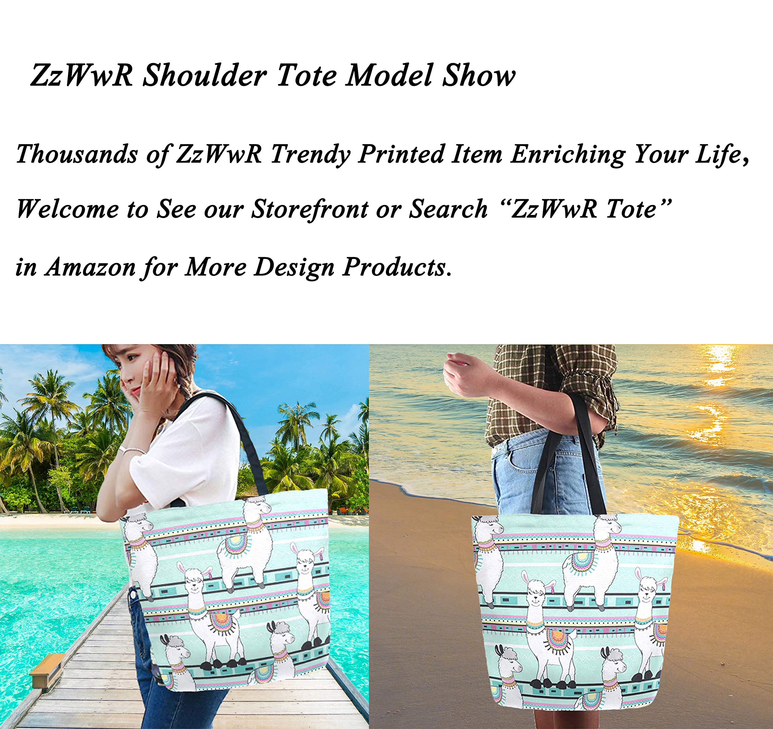 Thanksgiving Turkey Design Extra Large Canvas Tote Bag with Top Storage & Handles - Reusable Grocery Shopping Bag for Gym, Beach, Travel, Weekender & Daily Use
