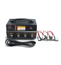 Ultra Power UP1200+ 1200W 25A 8 Channel 2-6S Lipo/LiHV Fast Battery Balance Charger with LCD Display - Perfect for RC Cars, Drones, and Airplanes Charging