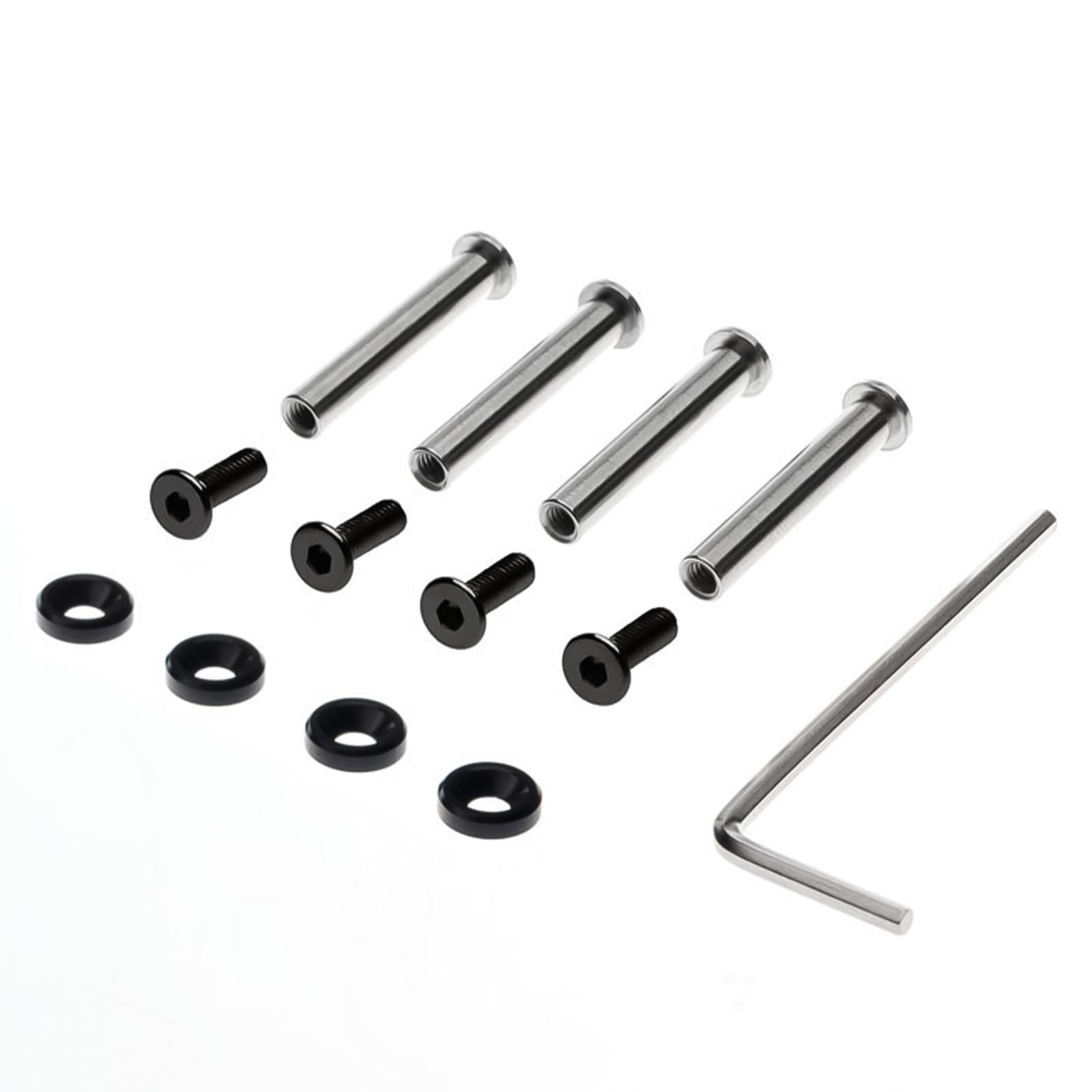 Elnwnnkc Metal Fan Screw Kit - 120pcs Computer Case Fan Screws for PC Build & Repair | Compatible with Desktop, CPU Cooler & Case Fans | Durable Steel Fasteners for DIY Computer Maintenance & Upgrades