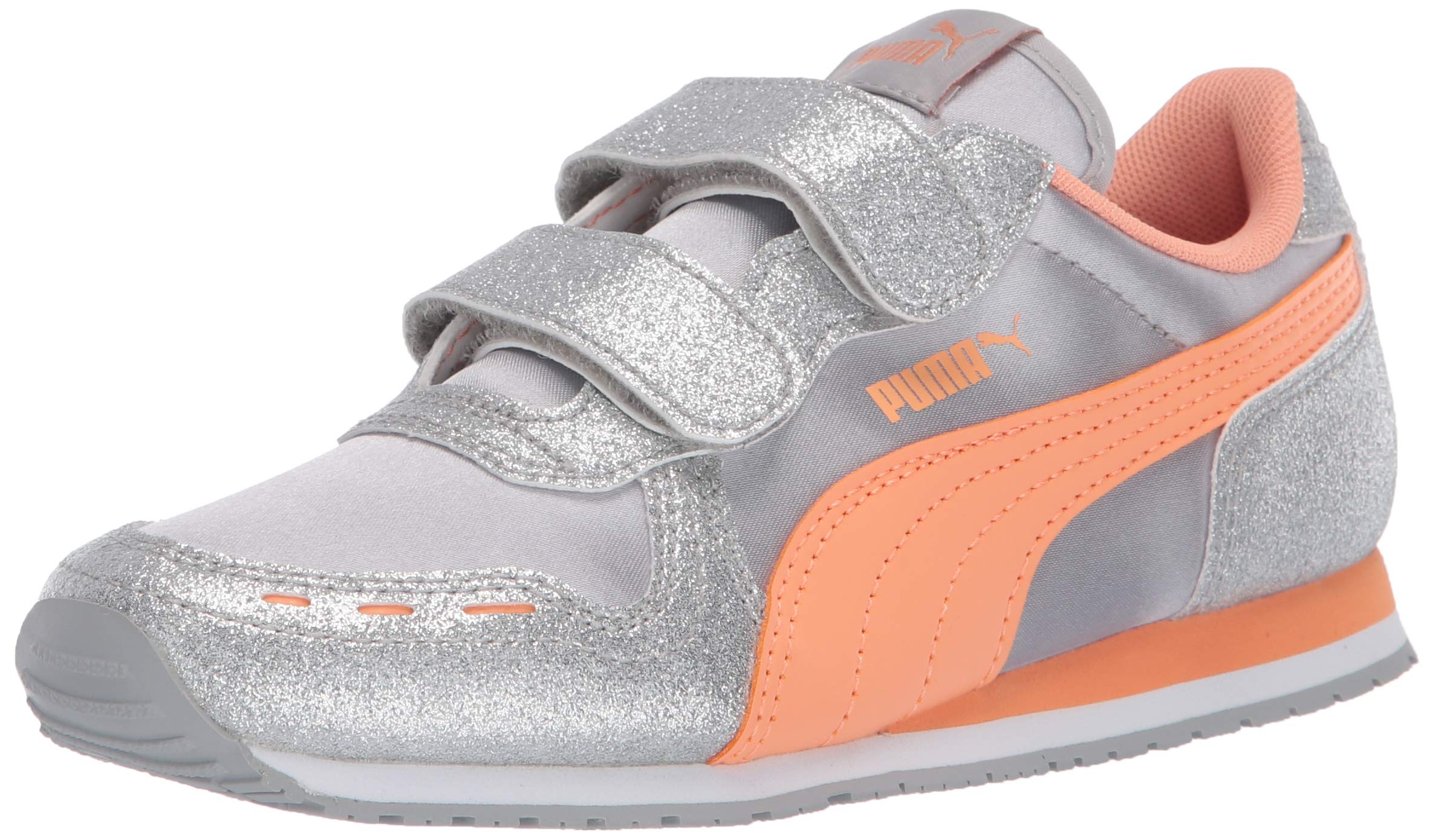 PUMA Unisex Kids' Cabana Racer Hook & Loop Sneakers - Lightweight Comfortable Athletic Shoes for Boys & Girls - Perfect for School, Playground & Casual Wear