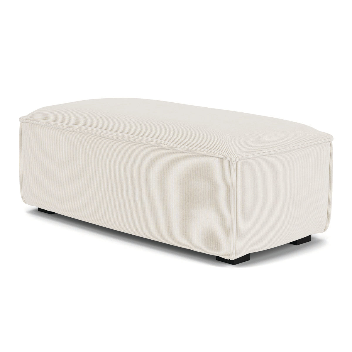 Premium Daphne Velvet Footrest - Soft & Comfortable Adjustable Height Ottoman for Home & Office - Perfect for Living Room, Bedroom, or Under Desk Use