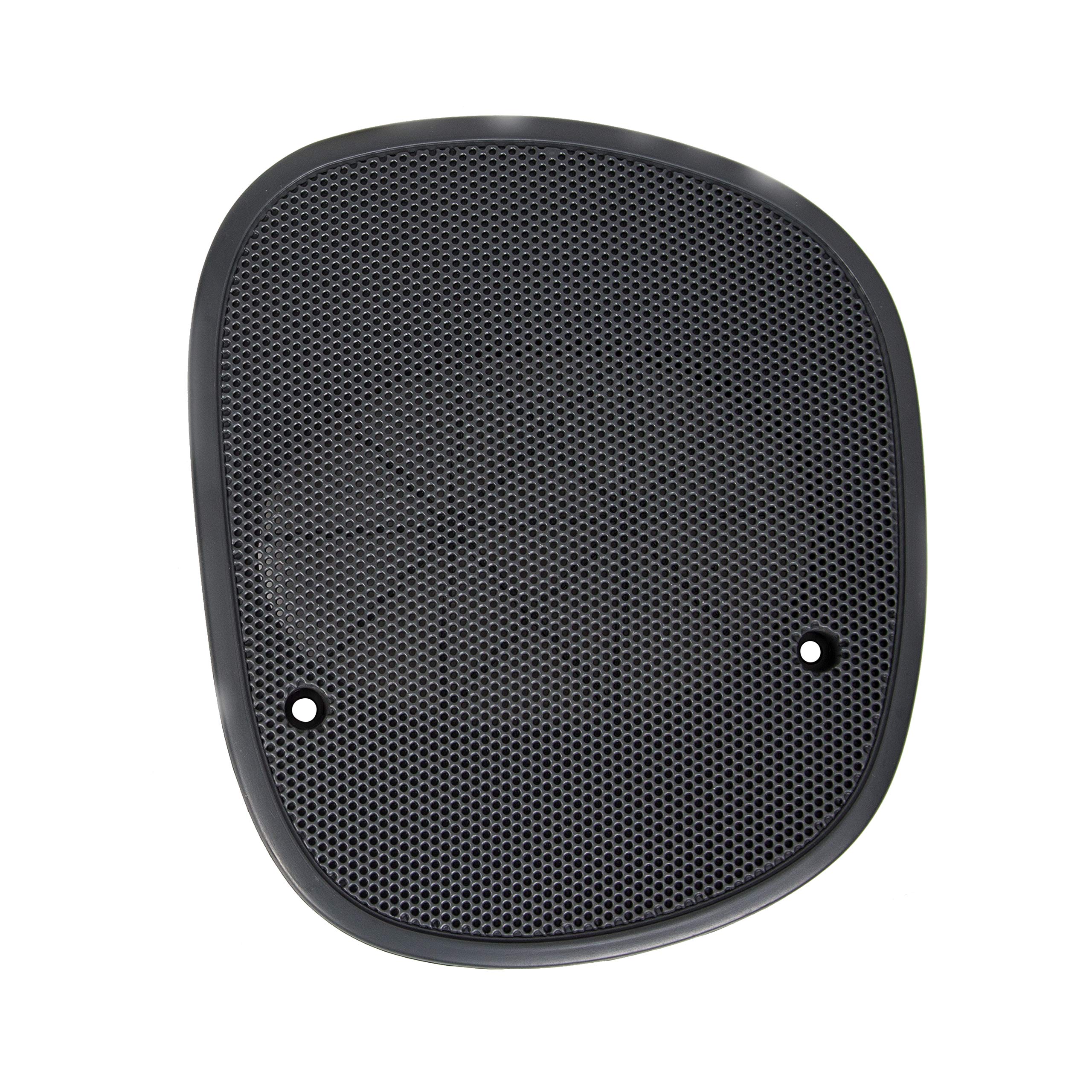 ECOTRIC Driver Side Dash Speaker Cover Grille Compatible with 1998-2005 GMC Jimmy Sonoma S10 Blazer Bravada - Replacement for OEM Part 15046441 in Dark Gray | Perfect for Car Audio Upgrades & Interior Restoration