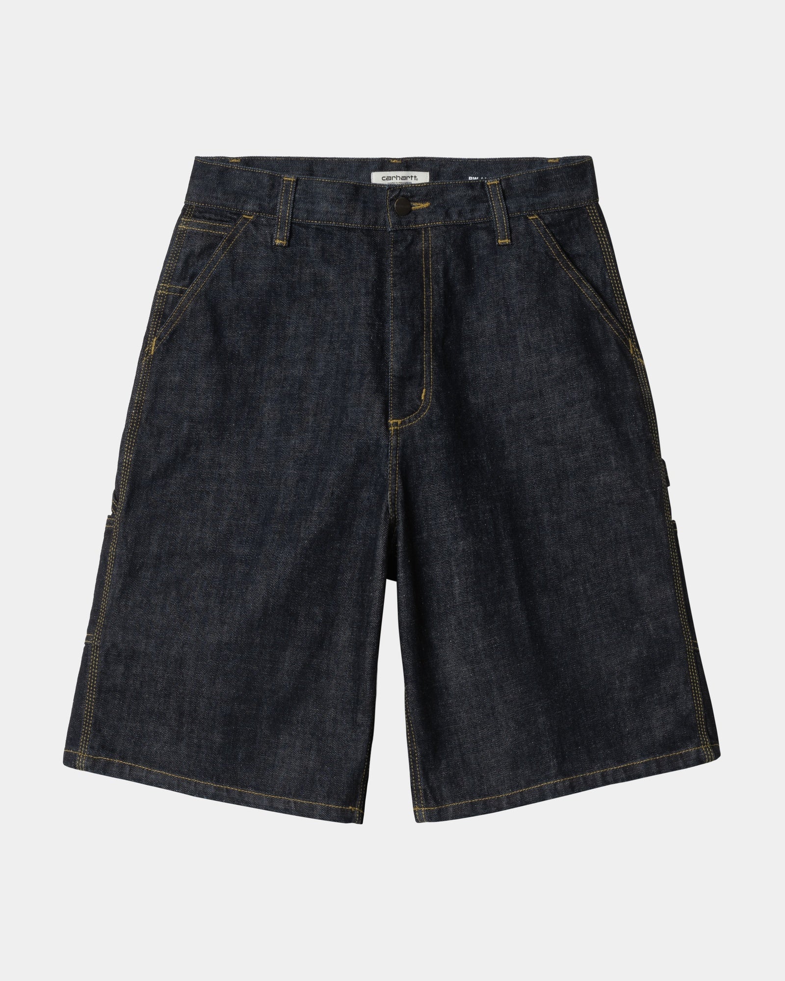 Women's Brandon Single Knee Shorts - Denim Blue | Casual Stretch Comfort Fit for Everyday Wear & Outdoor Activities