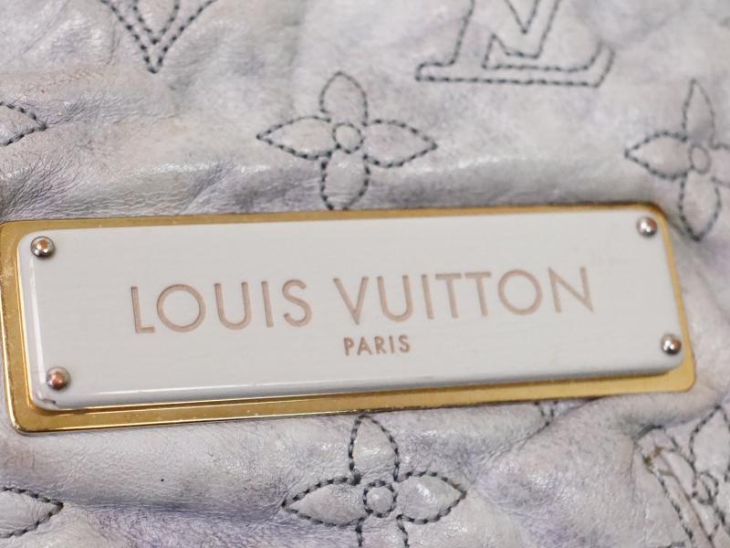 Authentic Pre-Owned Louis Vuitton Monogram Ompheum Grey Nymphes PM Hobo Shoulder Bag M95476 - Vintage Luxury Handbag for Women, Perfect for Date Night & Special Occasions