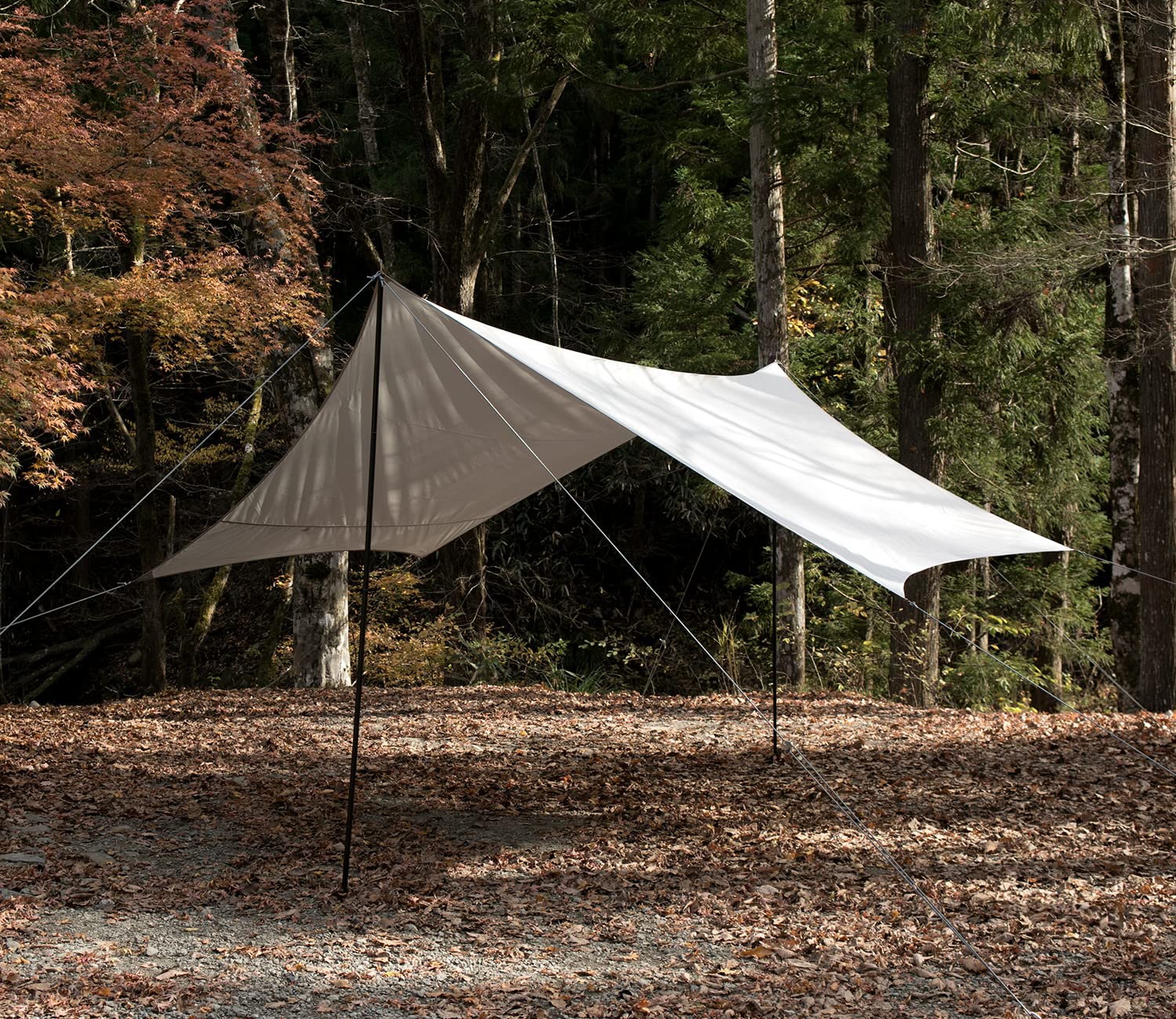 Waterproof Camping Tarp 330 - Heavy Duty Rain Fly for Tents, Hiking & Outdoor Activities - Perfect for Camping, Backpacking, and Front Porch Shelter